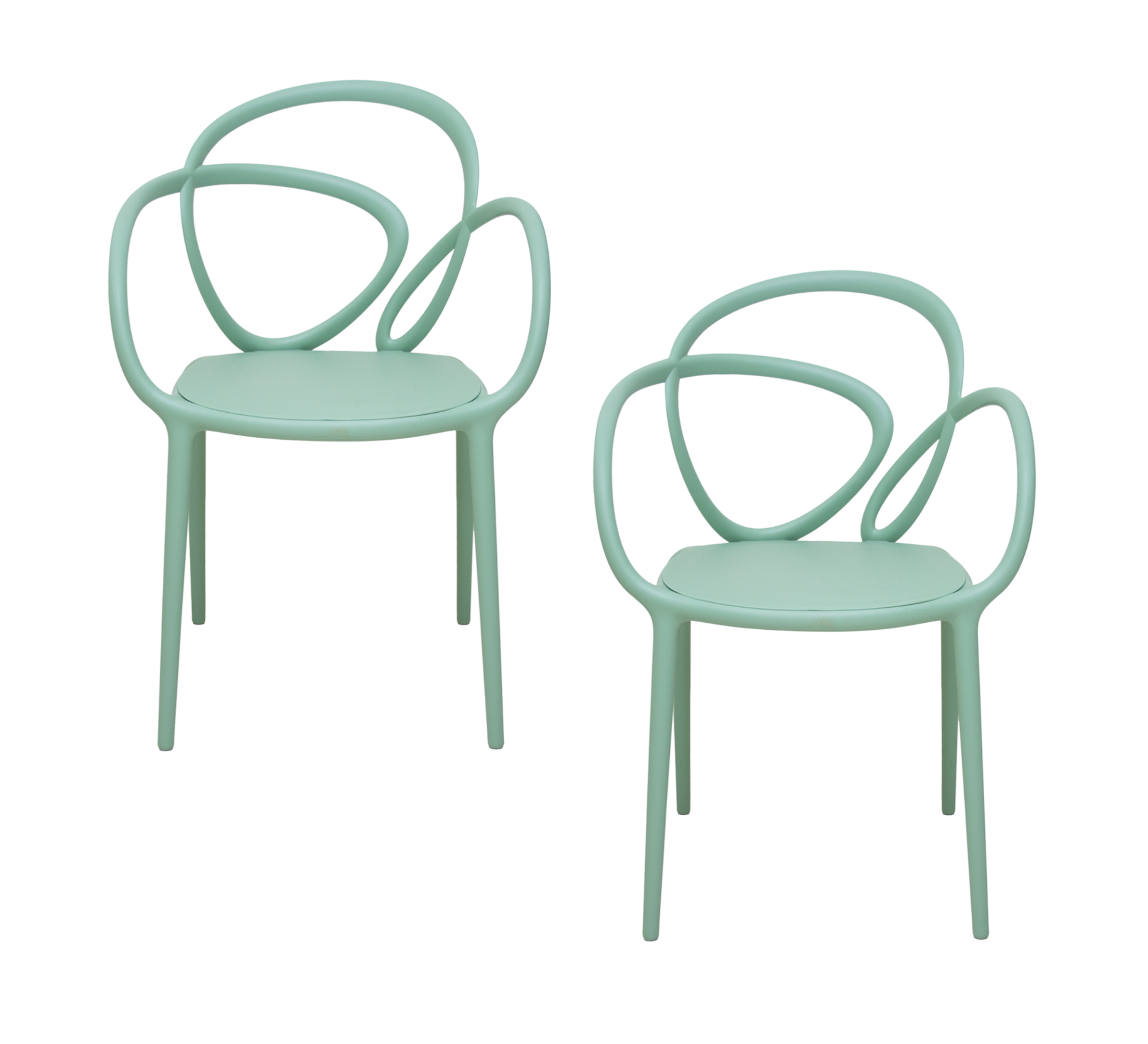 LOOP chair set green