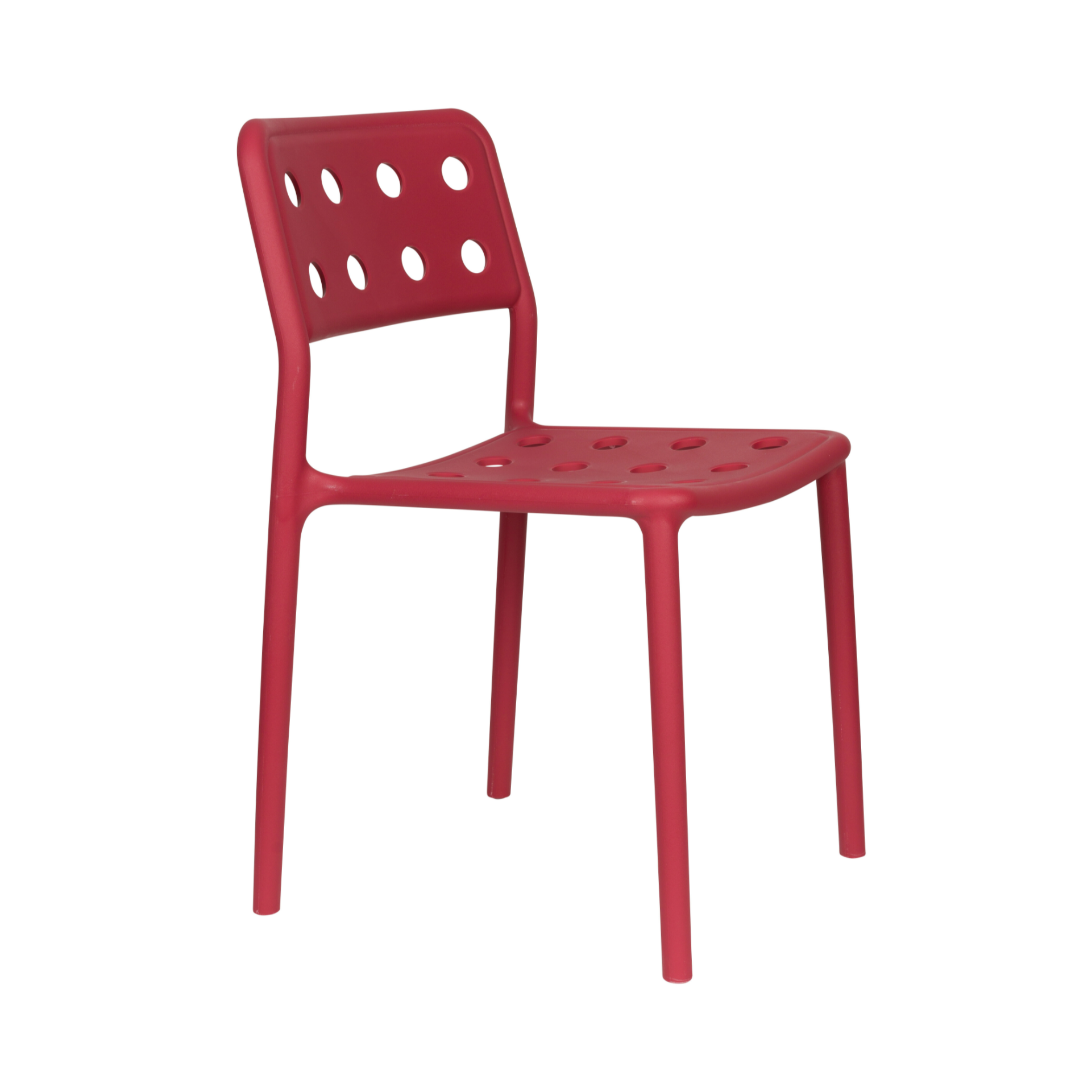 Gartenstuhl SERRA rot