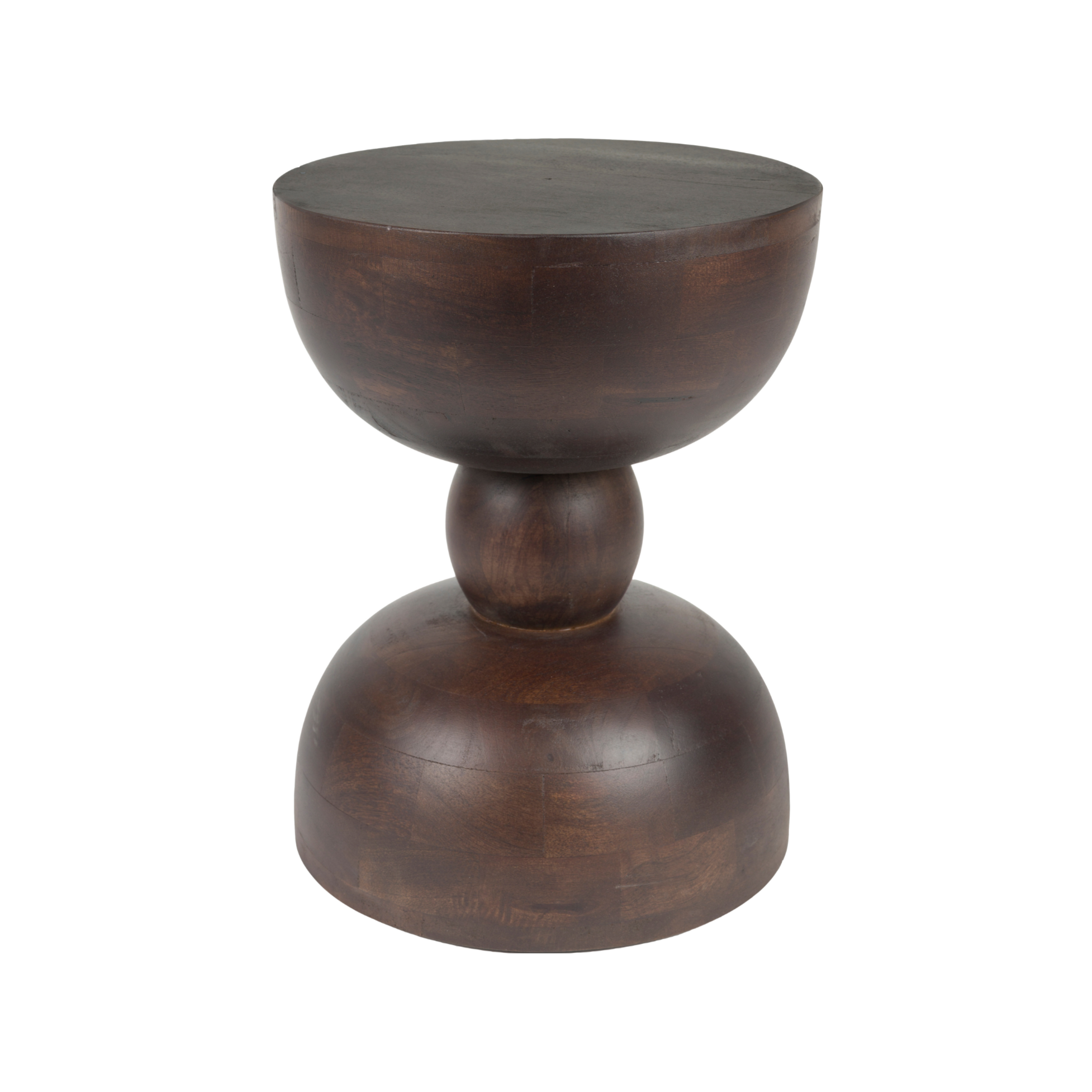 Zijtafel IZZY bruin mango hout