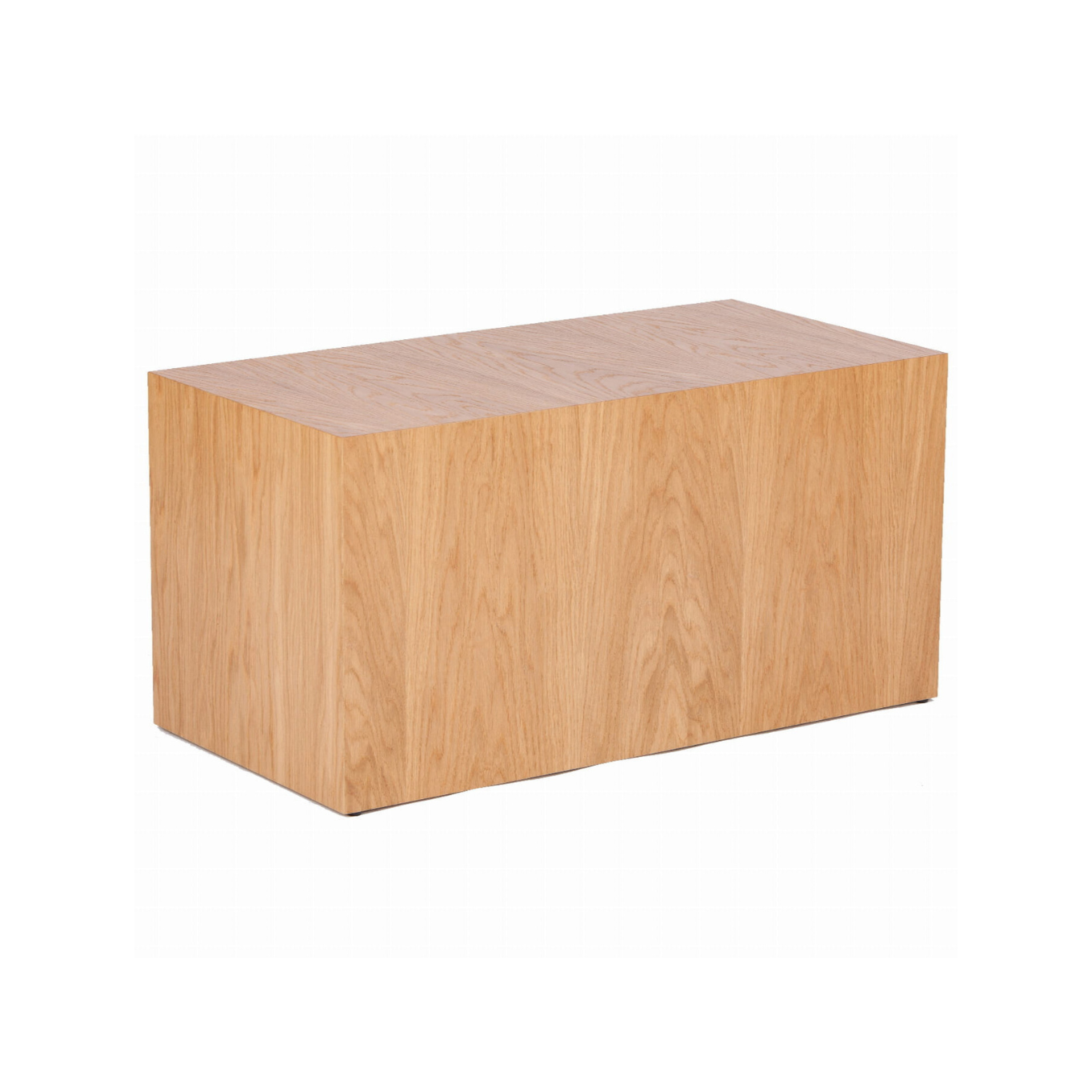 FIRKANT oak veneer coffee table