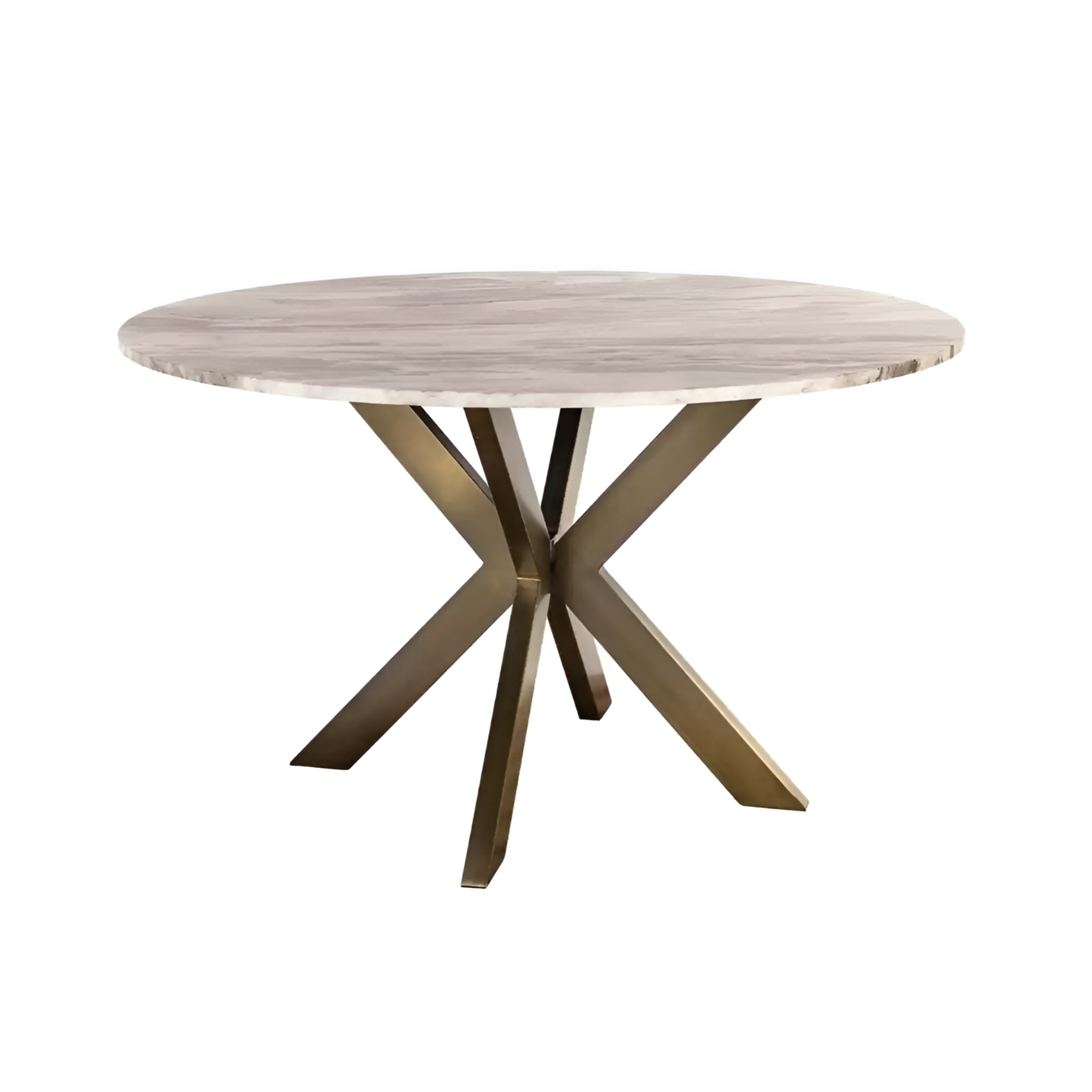 Ronde tafel BOTTEGA bruin