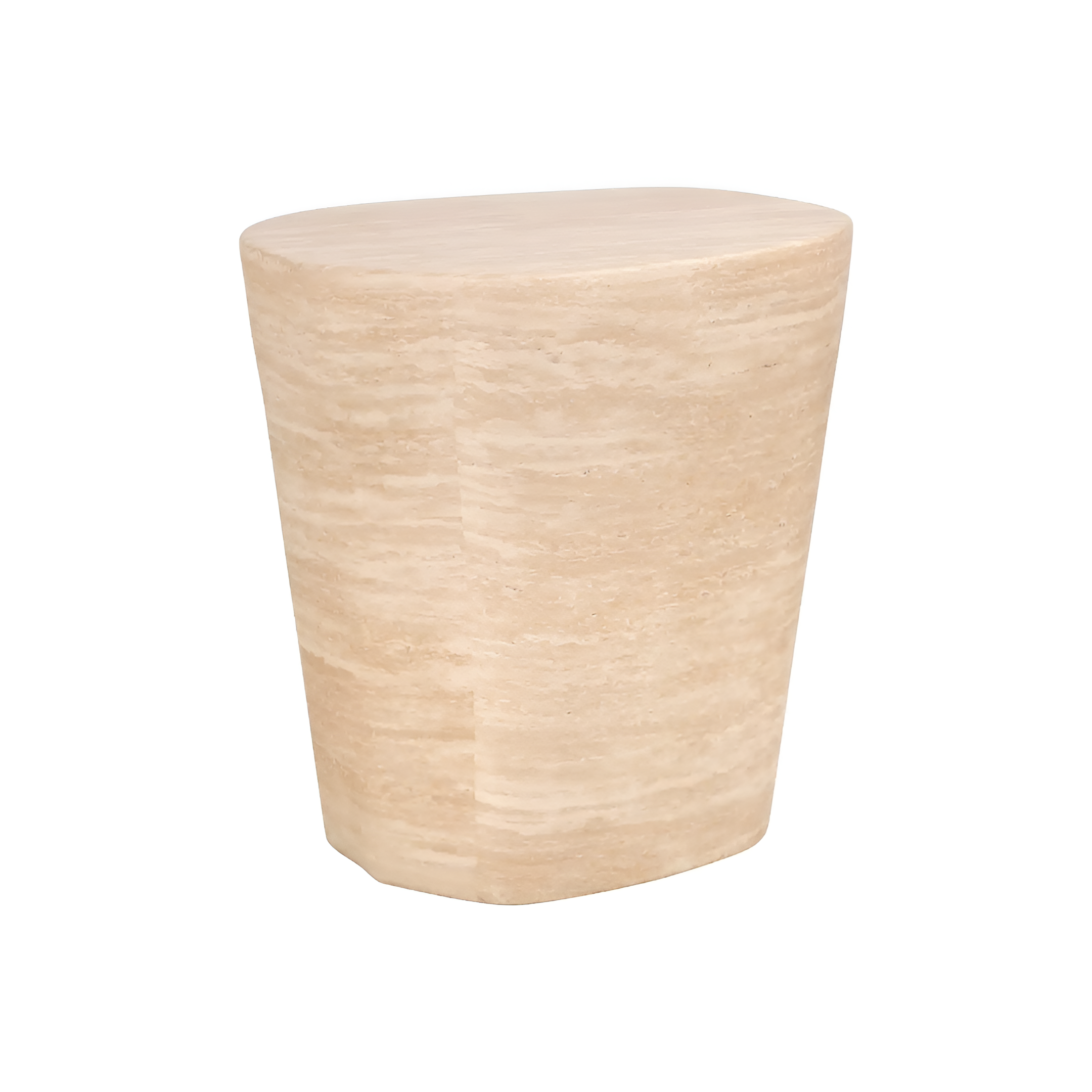 Beige FICTUS bijzettafel