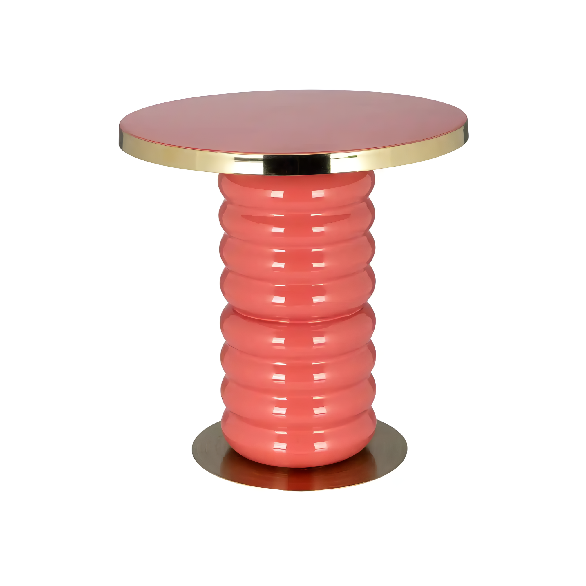 SHIRIN pink side table