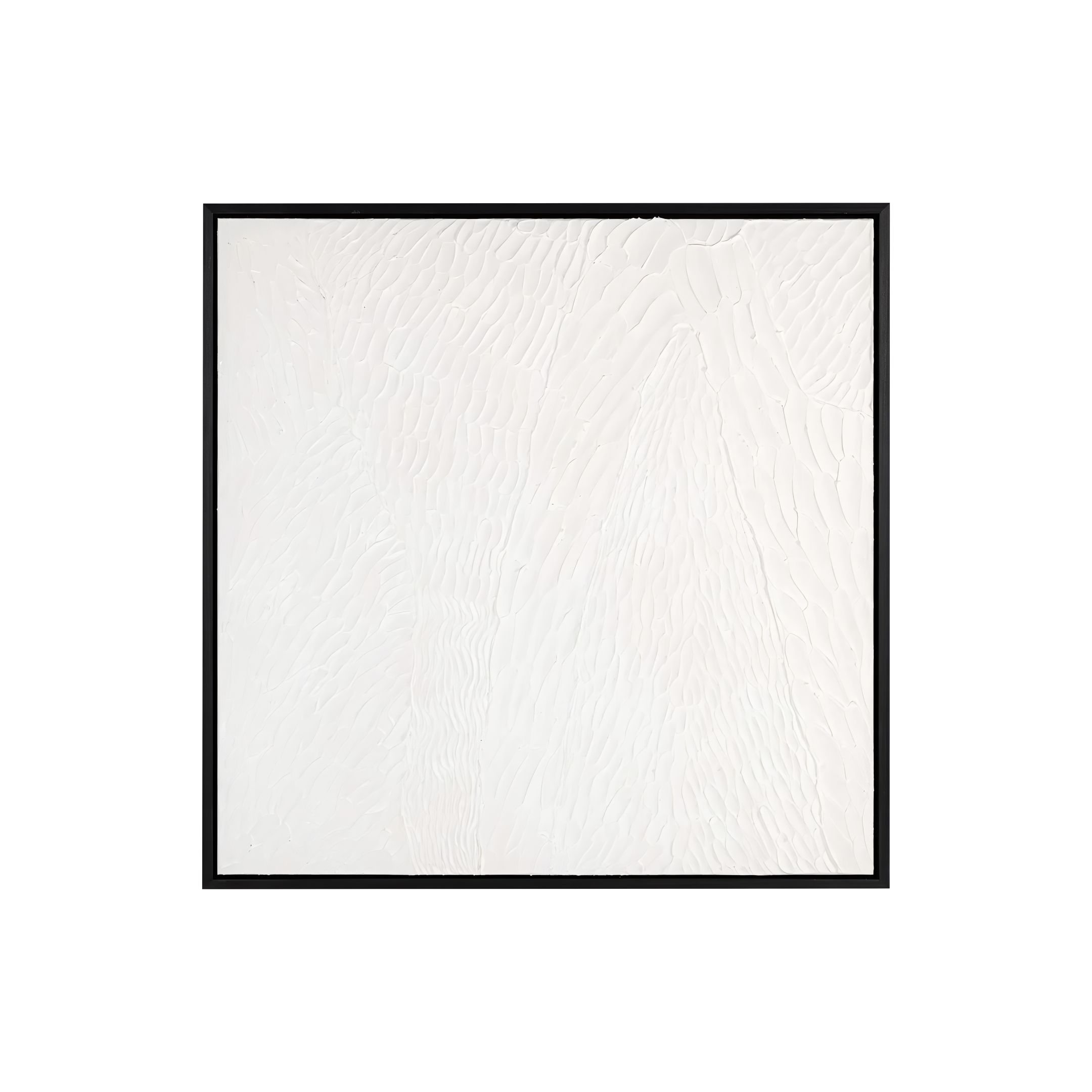 JOYLIN plaster painting with black frame