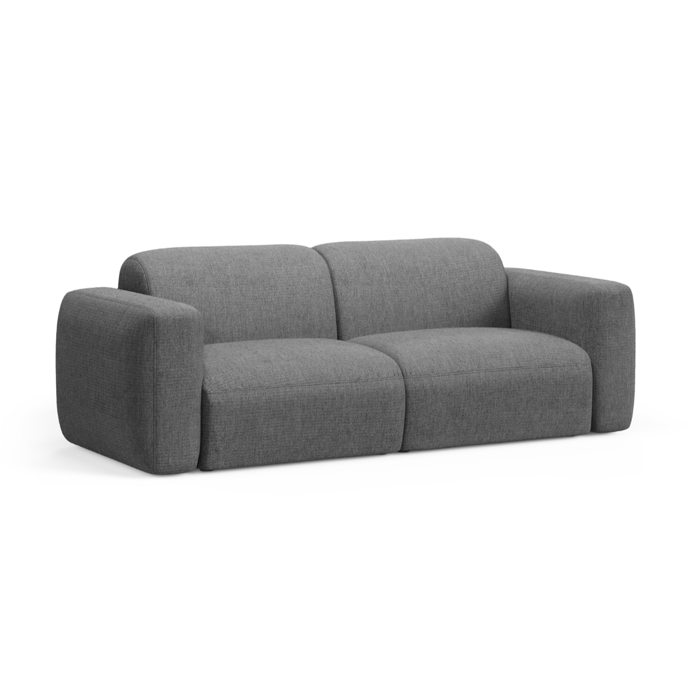 Sofa 3-zits STRINO grijs chenille
