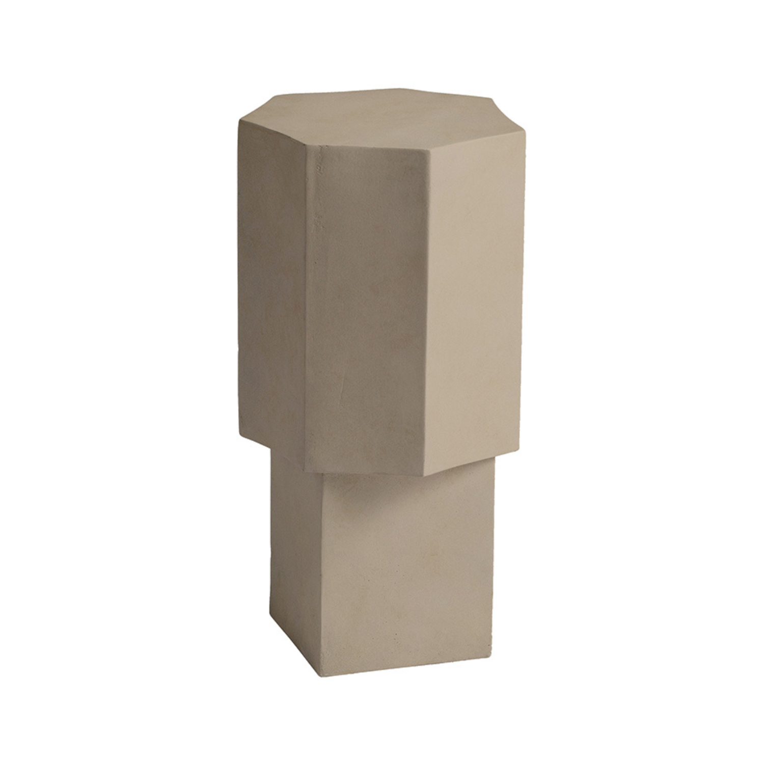 Bijzettafel QUARTZ beige beton