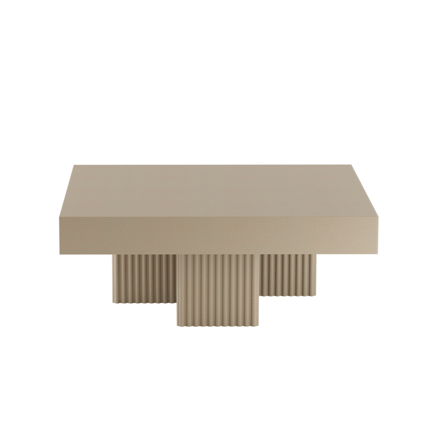 GEAR Beige Concrete Coffee Table