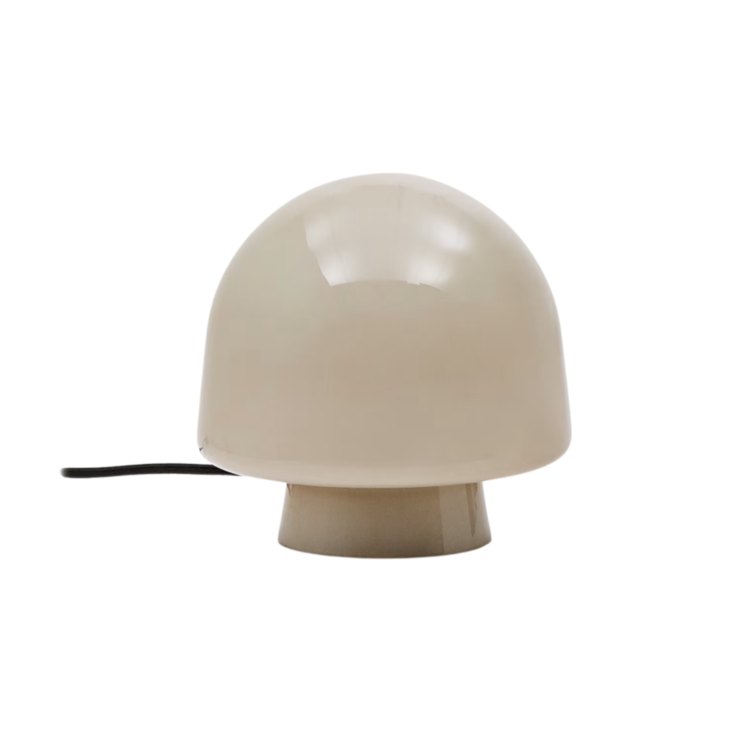 Tafellamp REIG grijs glas