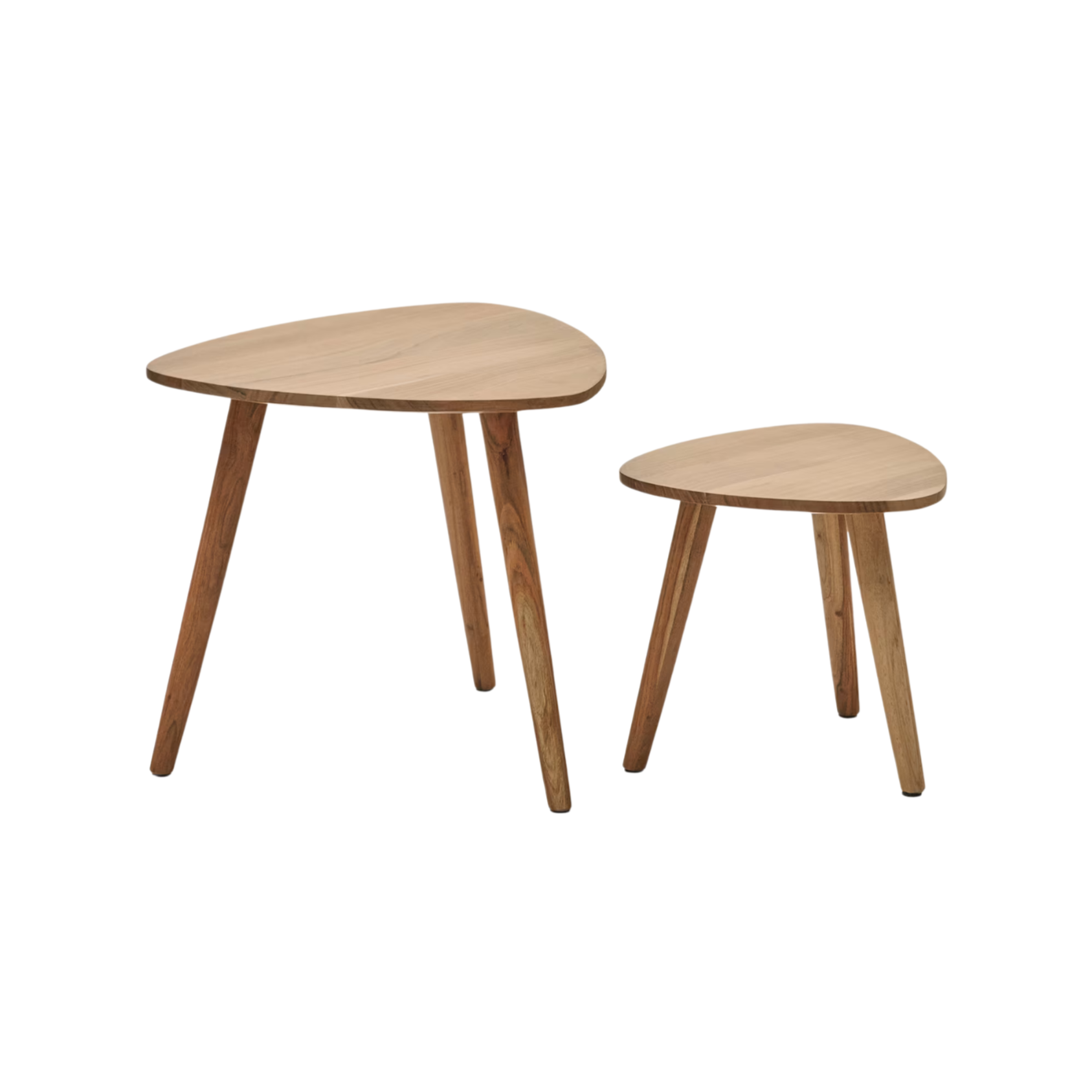 Set von Couchtischen DUVANI Akazienholz