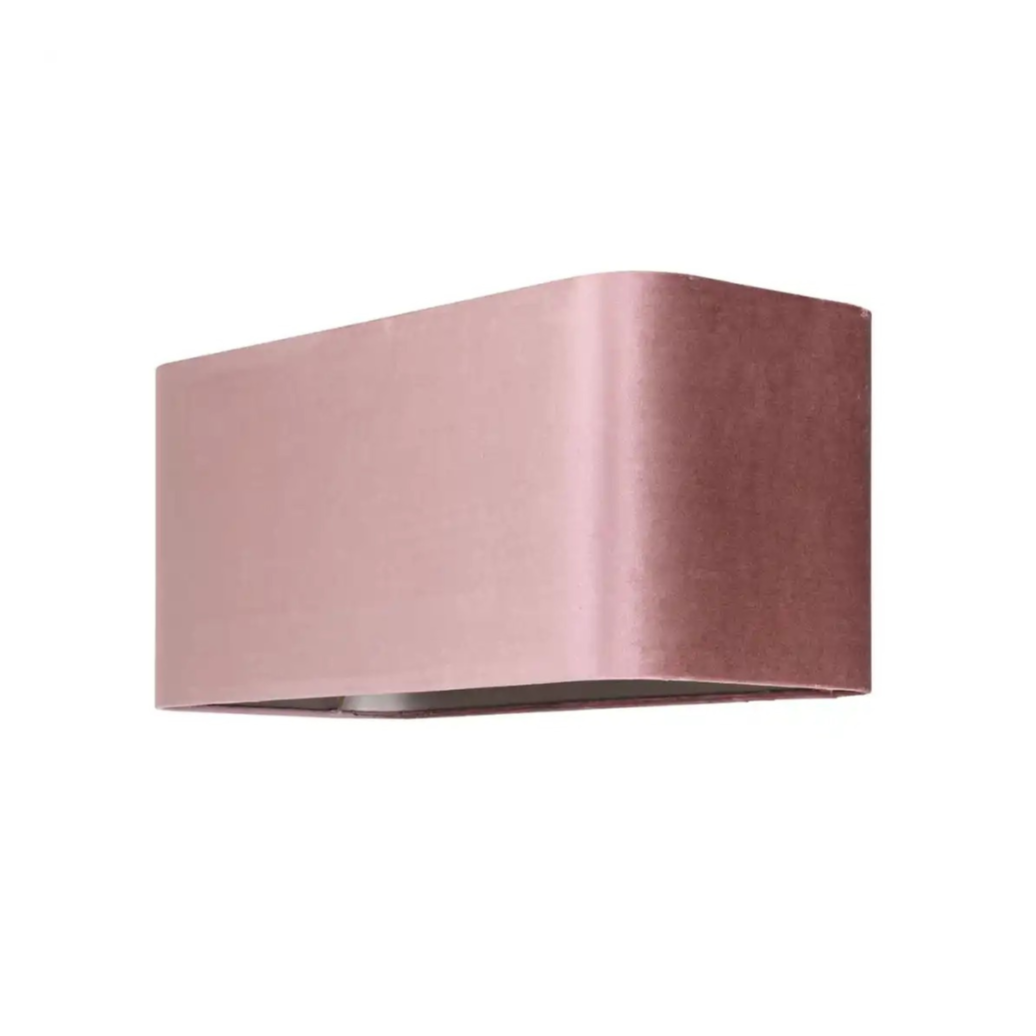 Rectangular lampshade OLD pink