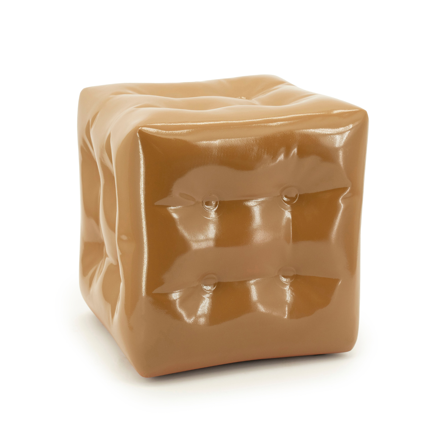 Kruk CAPTI mosterdkleurig