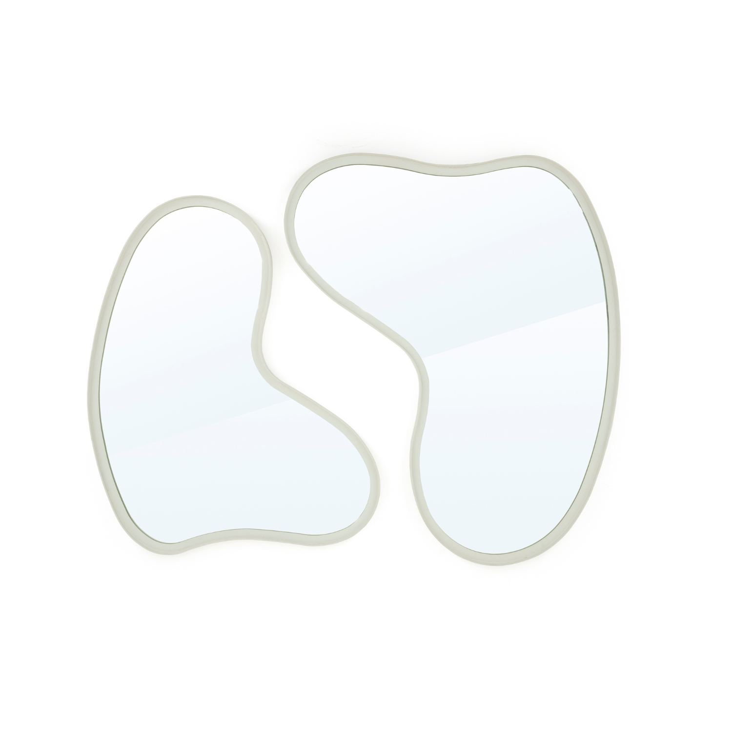 PEJO white mirror set