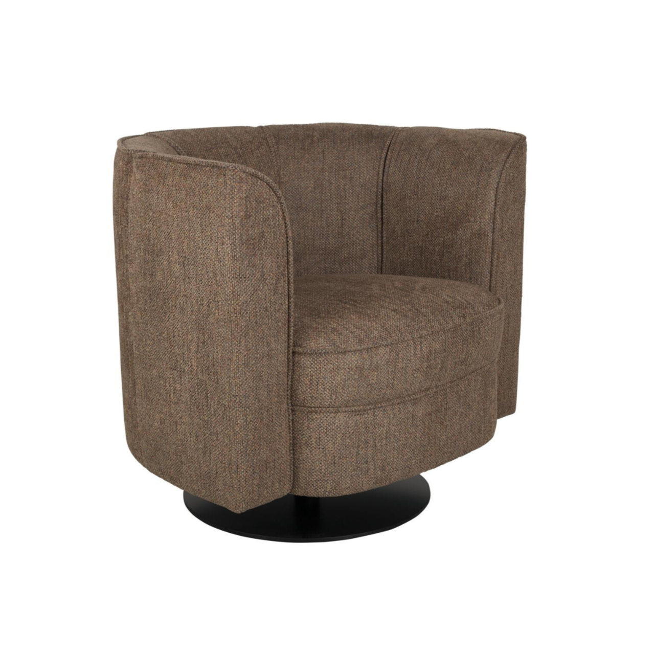 FLOWER Armchair brown