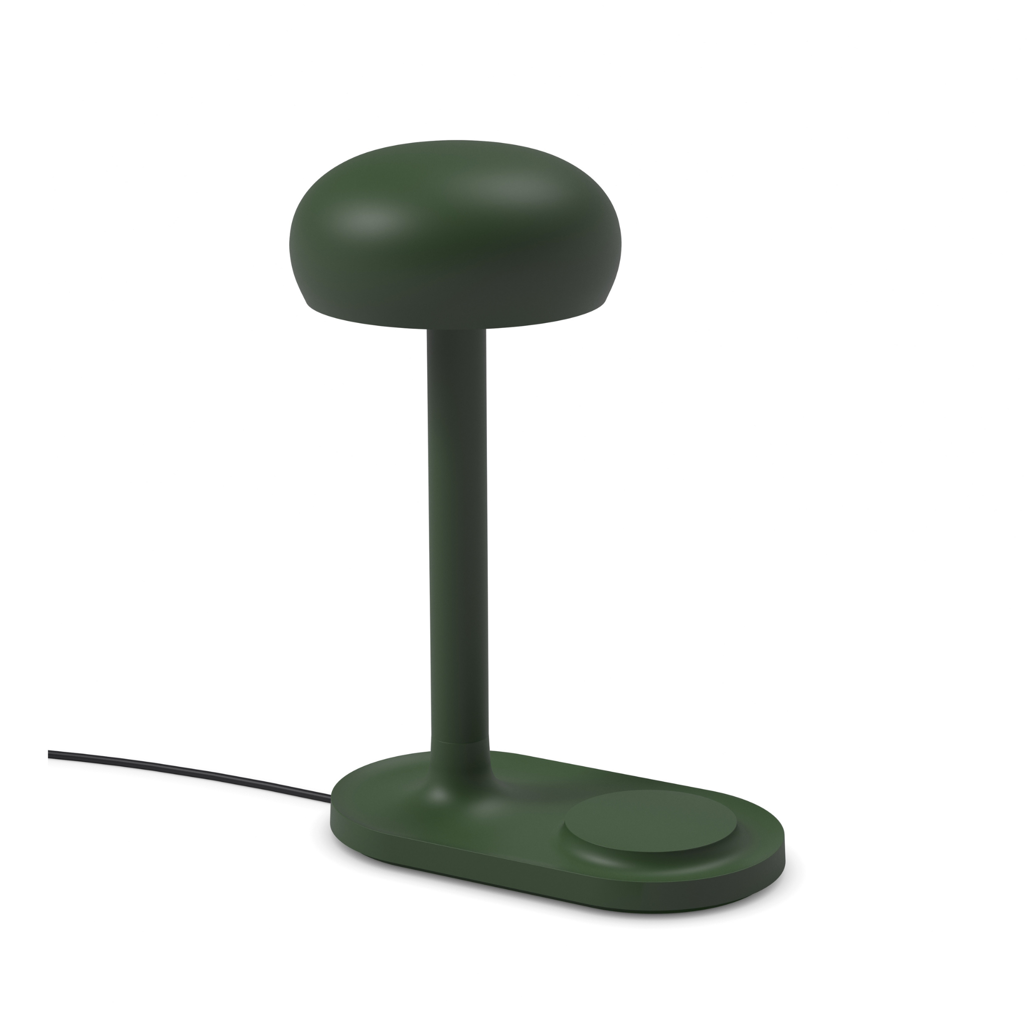 EMENDO green table lamp with wireless charger