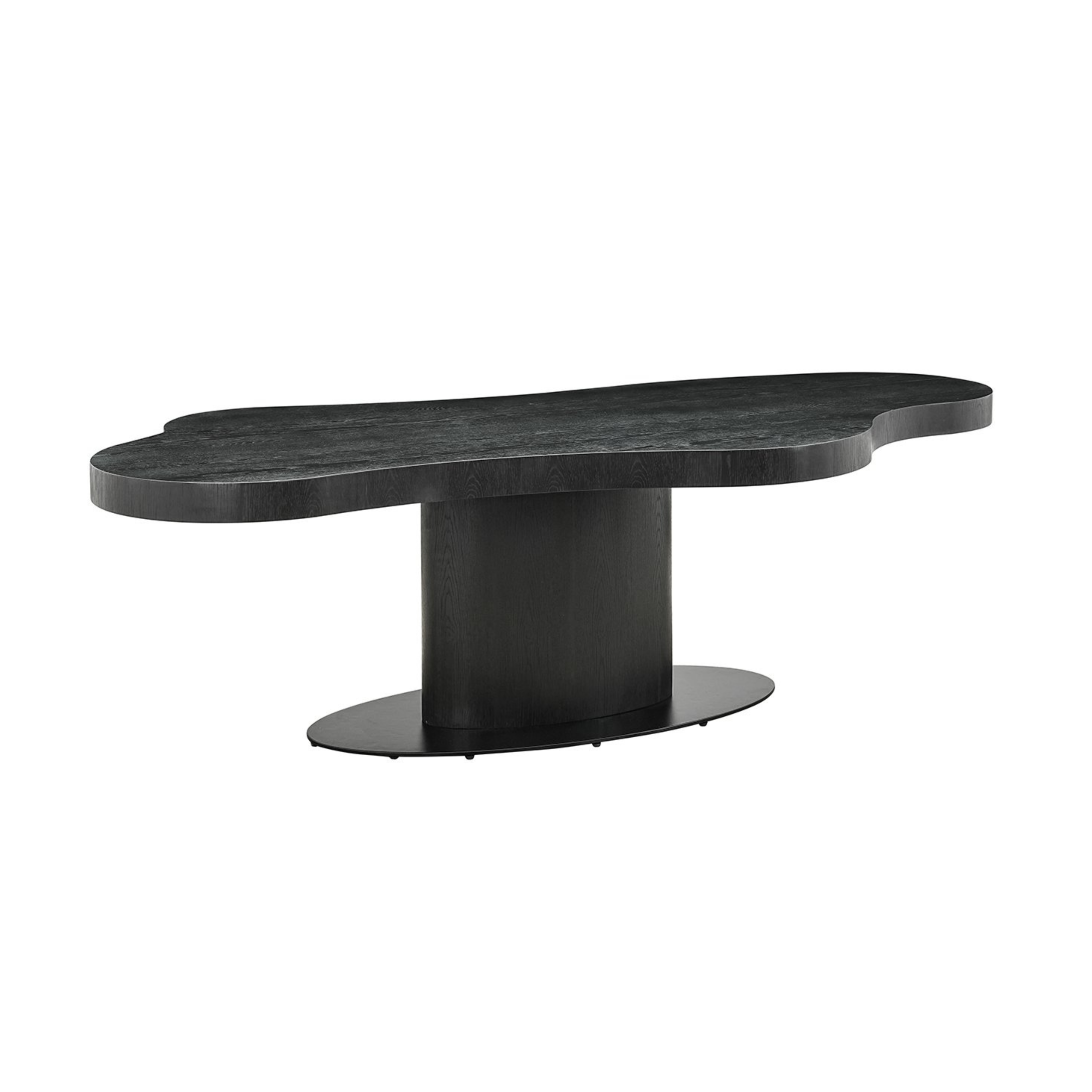 Tafel BOGOR donkerbruin eikenfineer