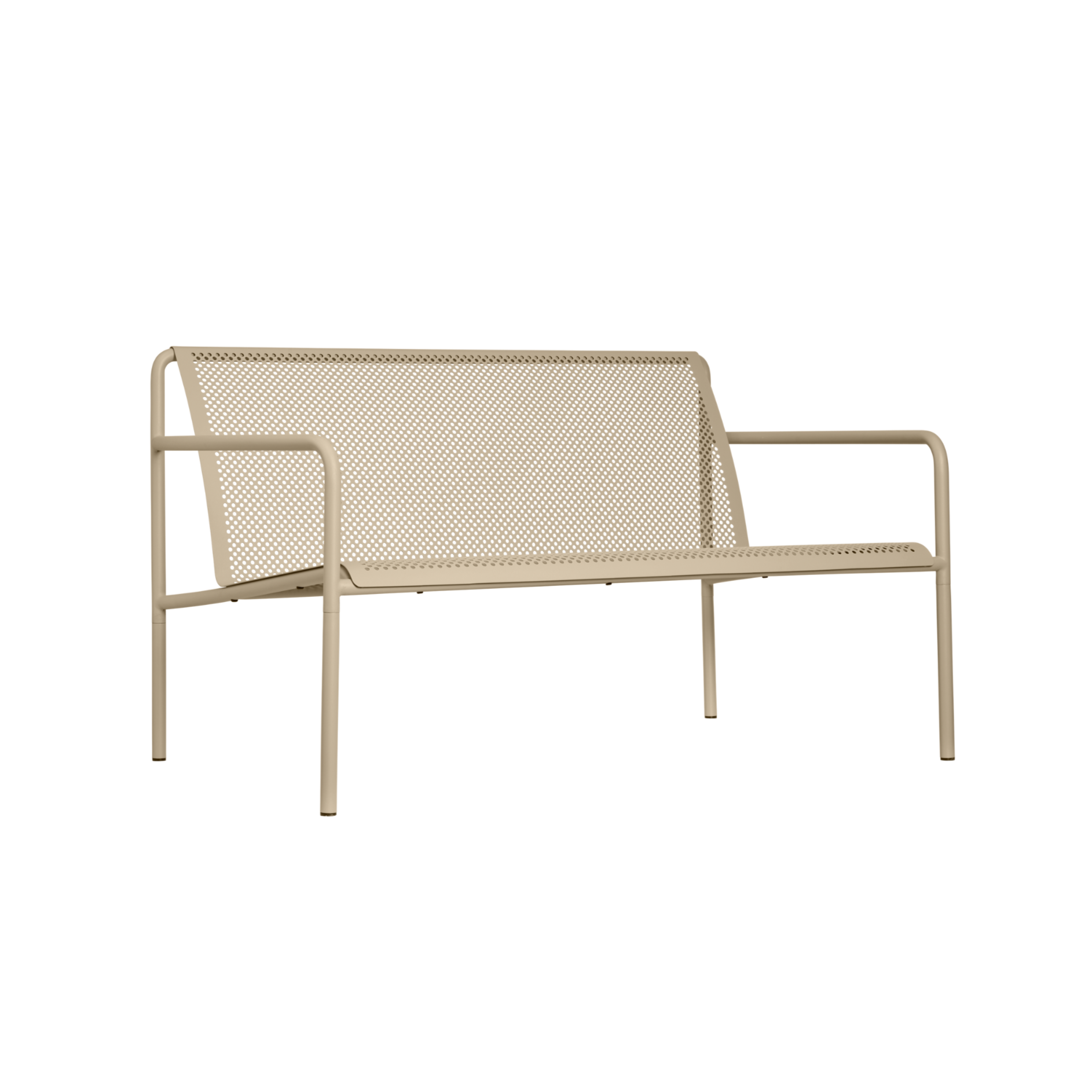 2-seater garden sofa DAPPLE beige