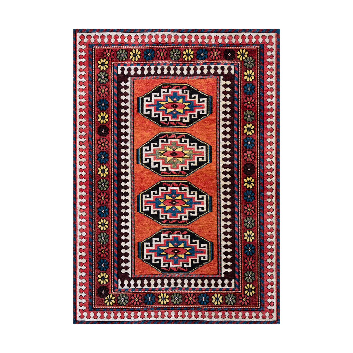 Dywan ANTALIA RED MIX czerwony – Louis de Poortere