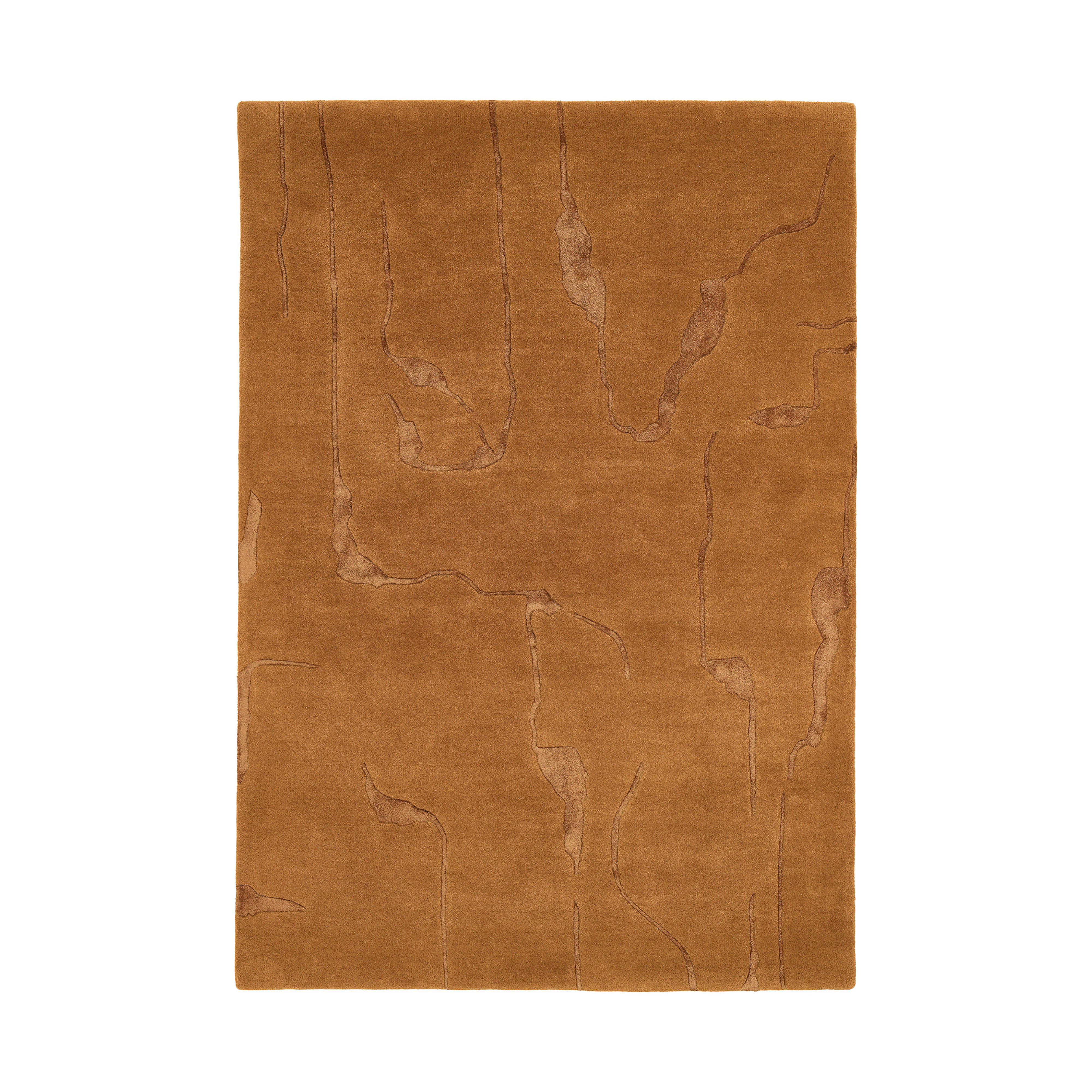 Vloerkleed SHAPES CANYON honingkleurig