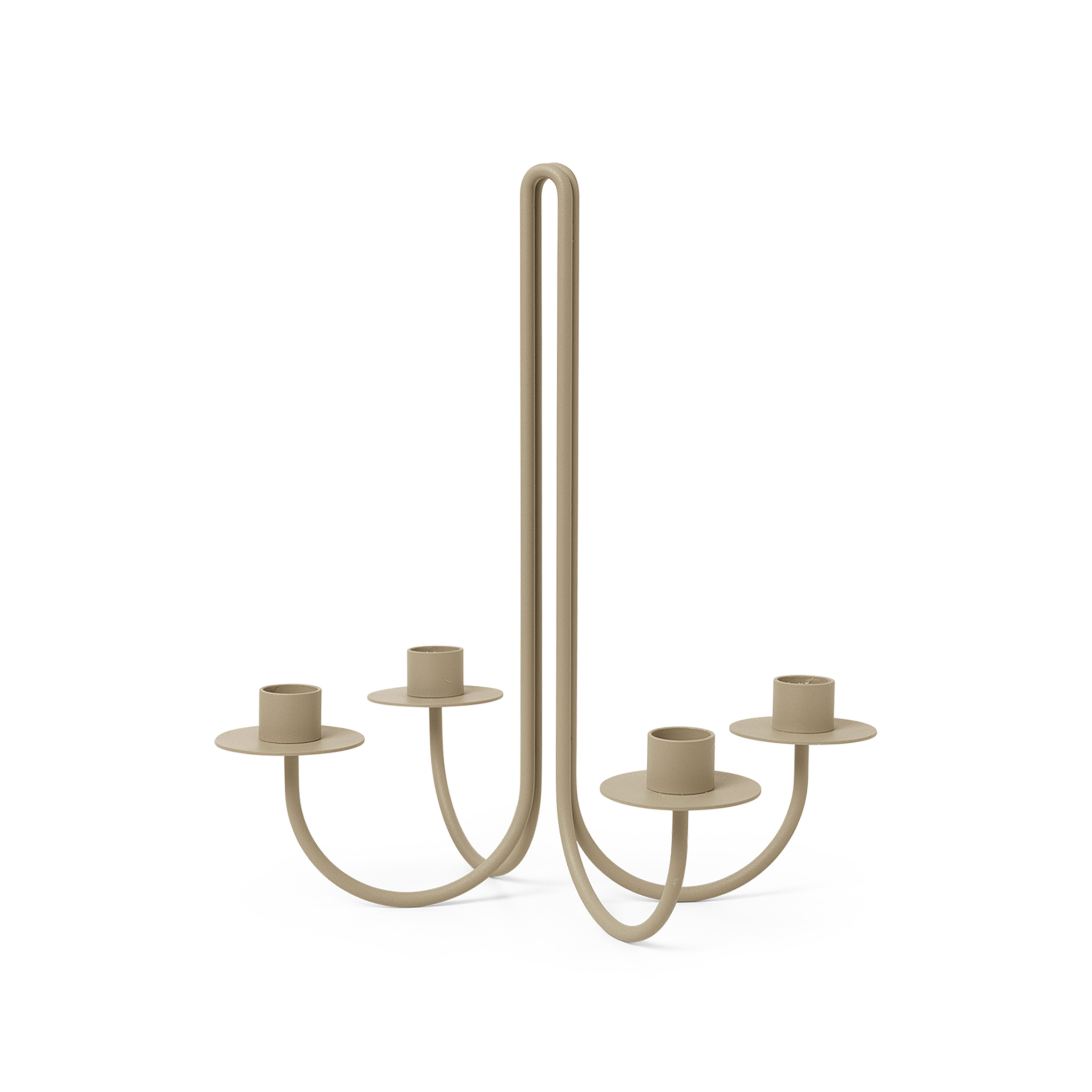 Kaarsenhouder SWAY beige