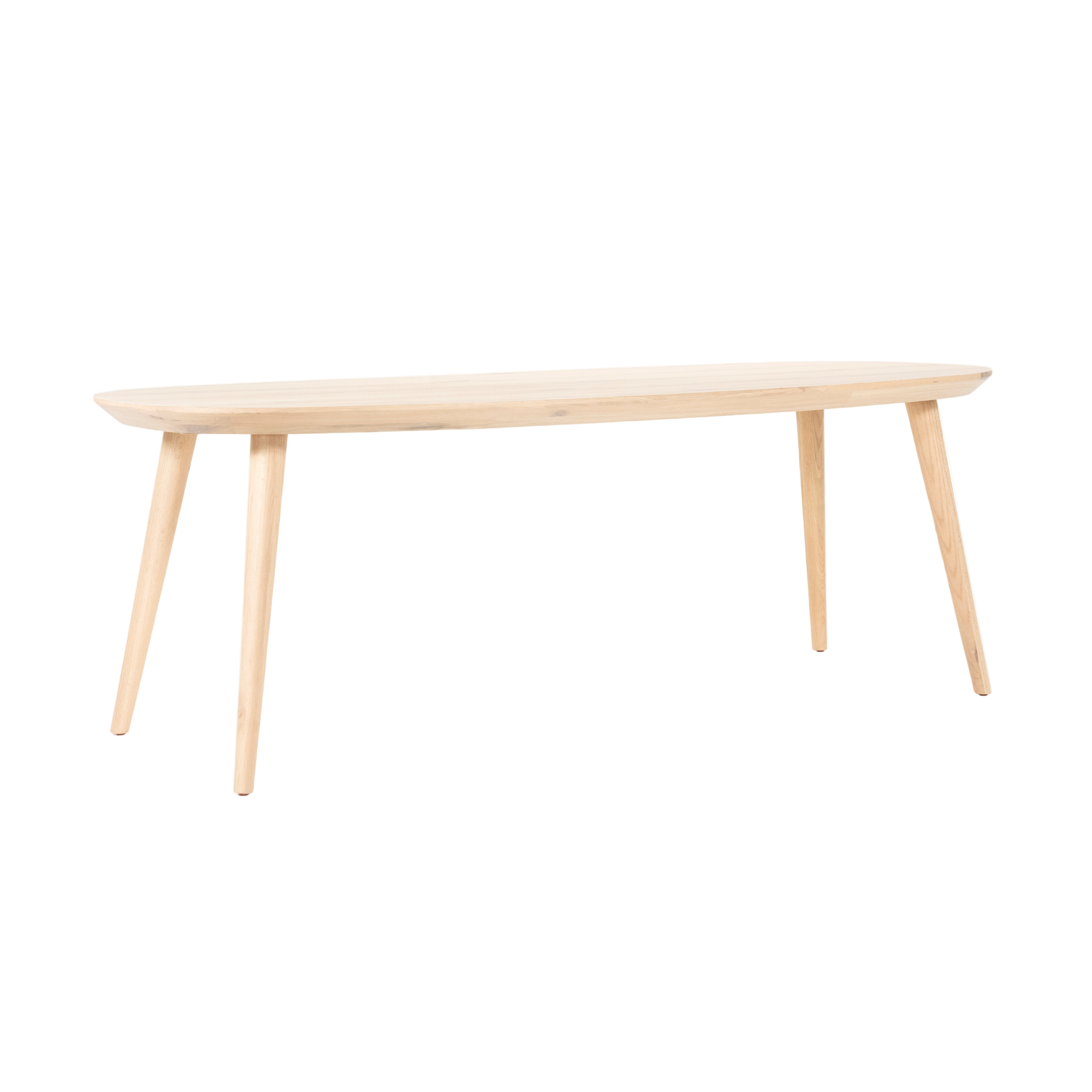 Ovale tafel ELIJAH van eikenhout