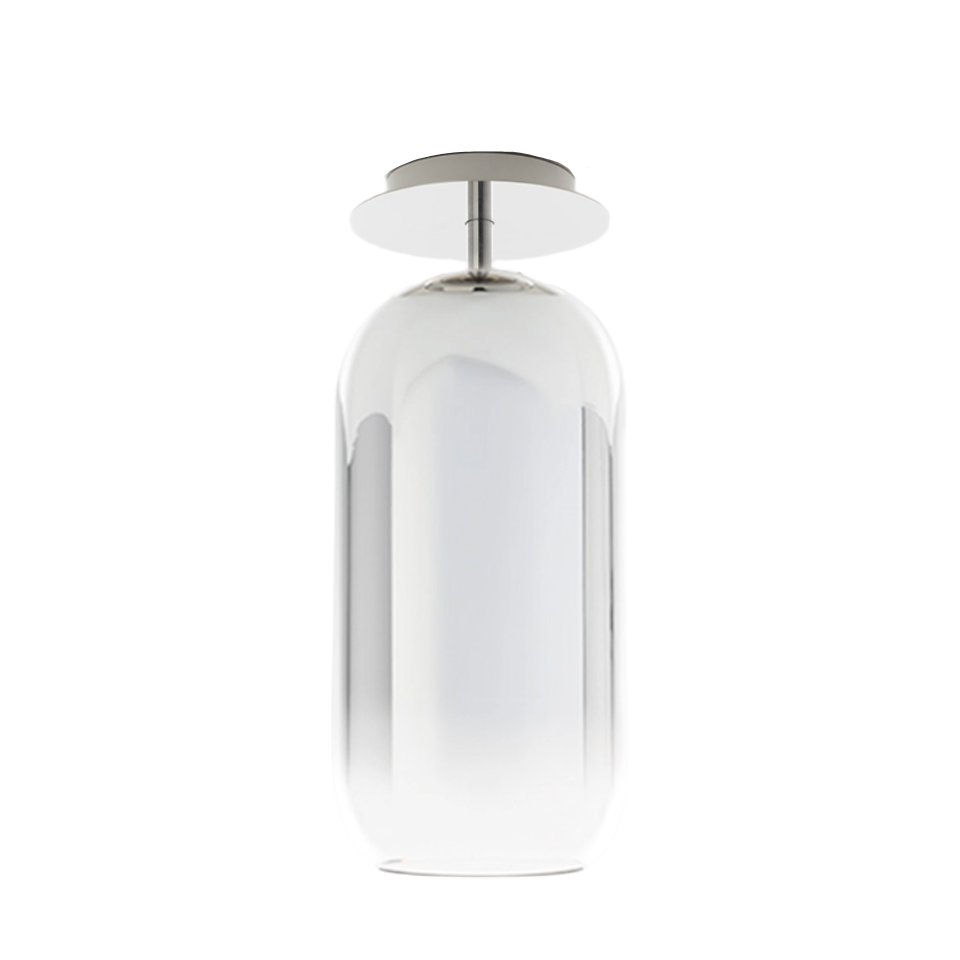 Deckenleuchte GOPLE silber mit silbernem Finish