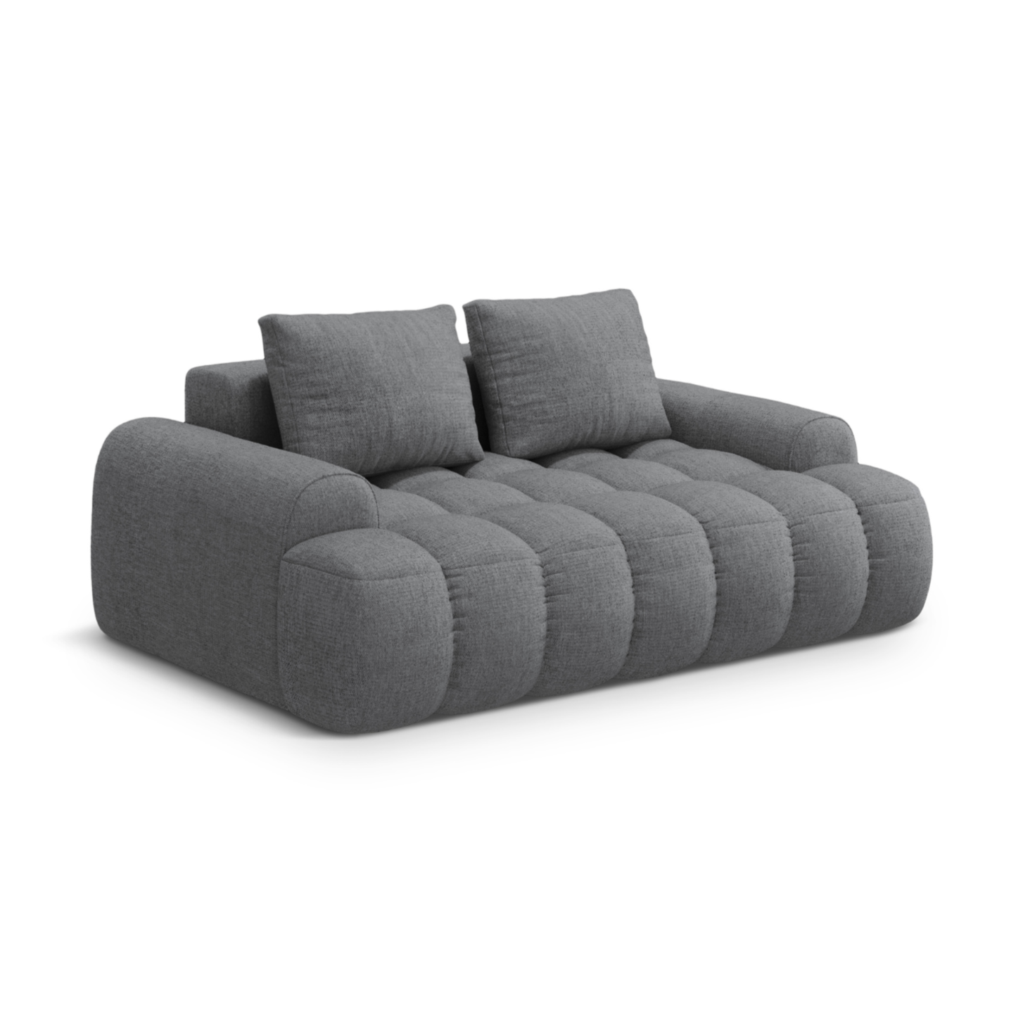 Sofa 2-sitzig LINZ grau