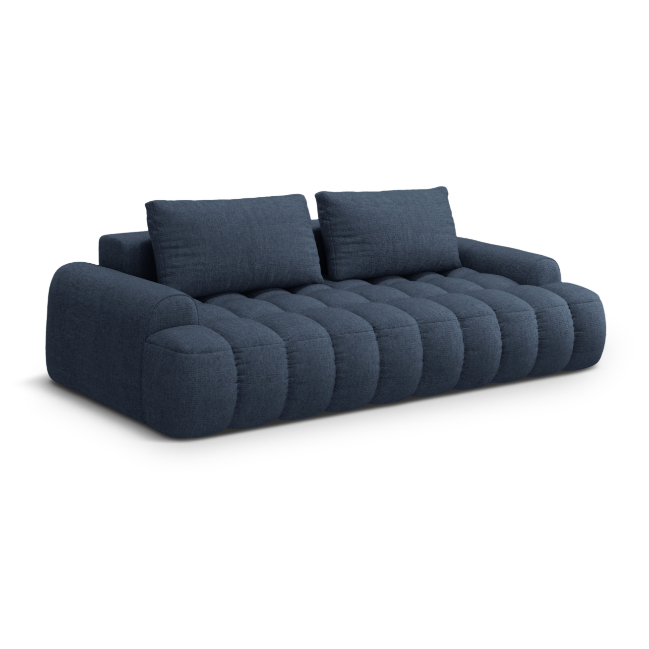 Sofa with sleeping function for 4 people LINZ blue