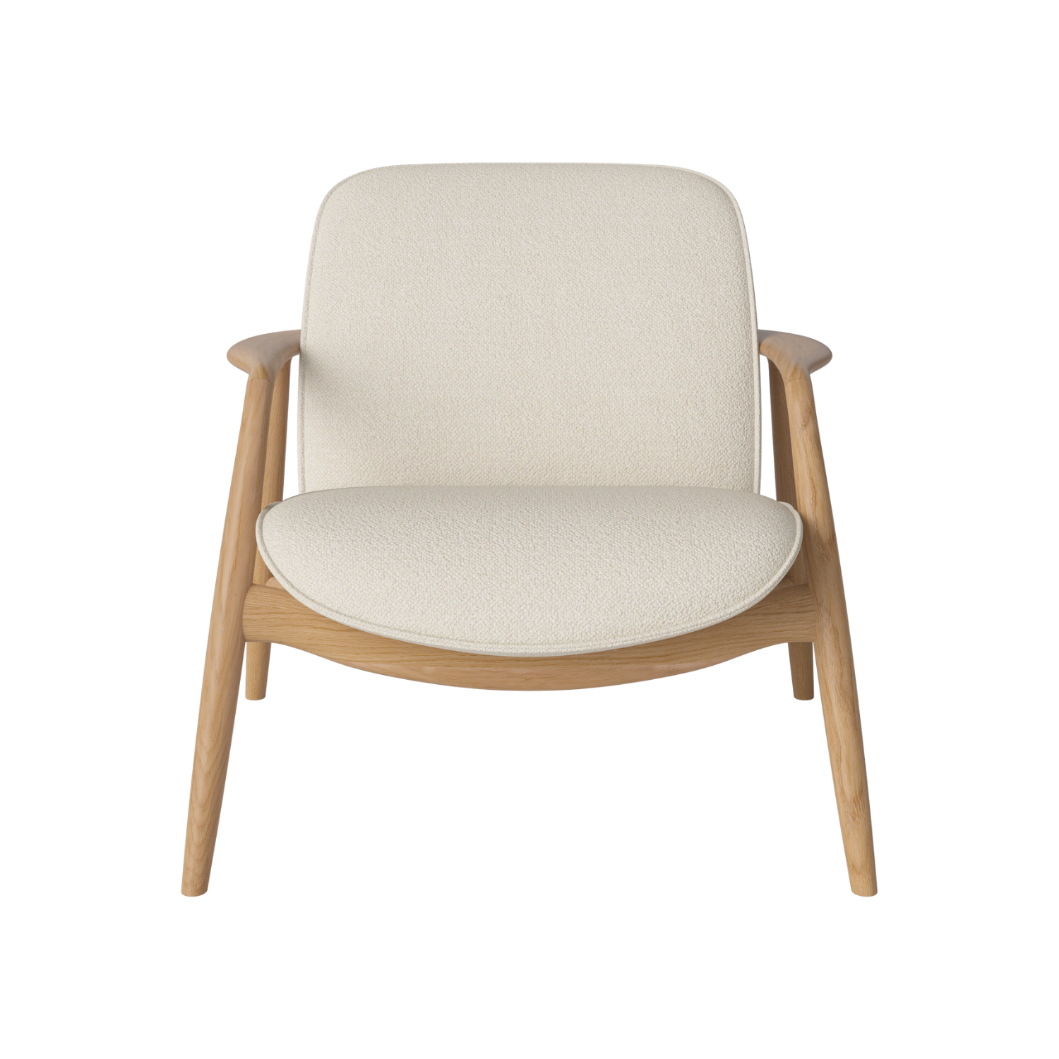 Bowie -Sessel aus Eichenholz