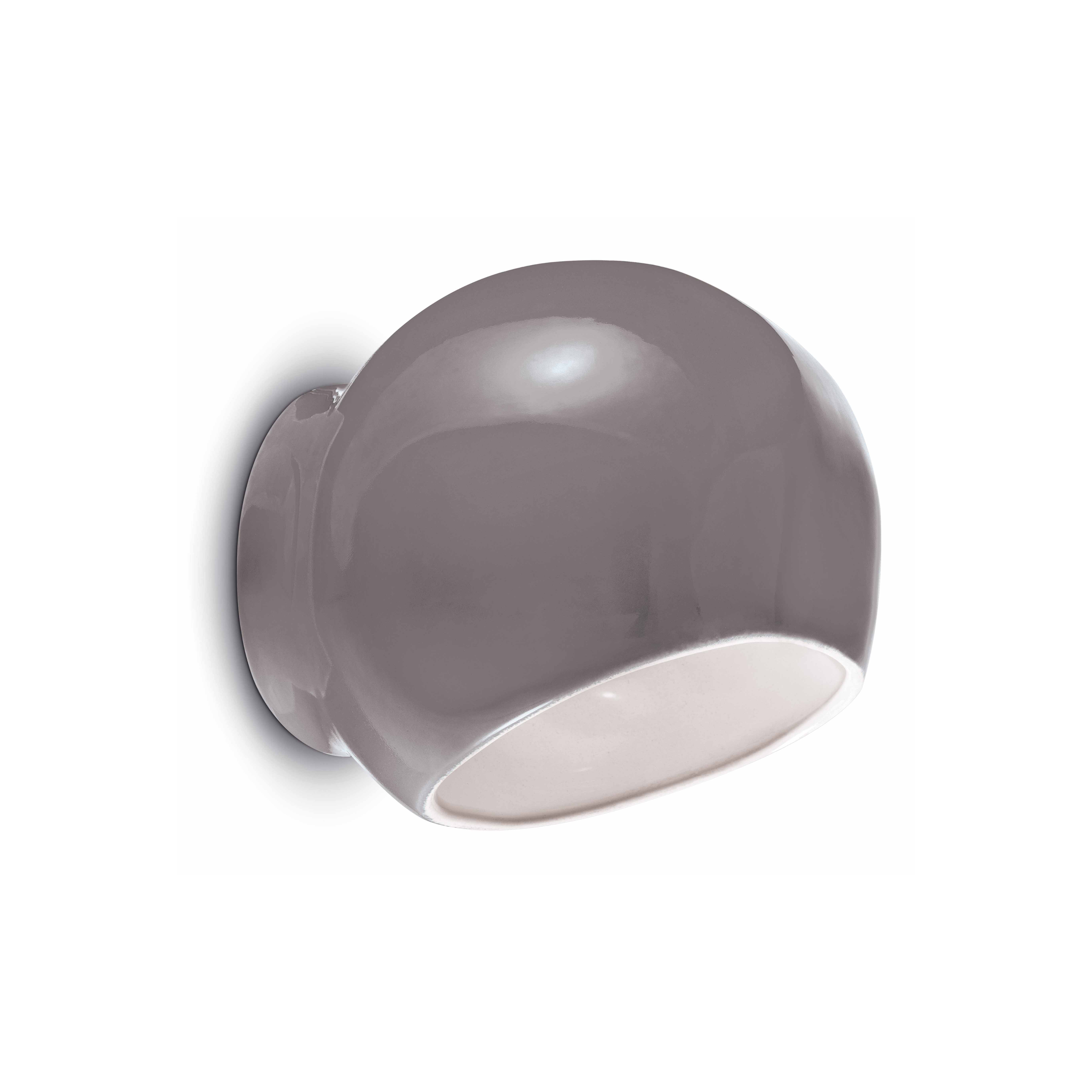 Keramik-Wandleuchte AYRTON grau