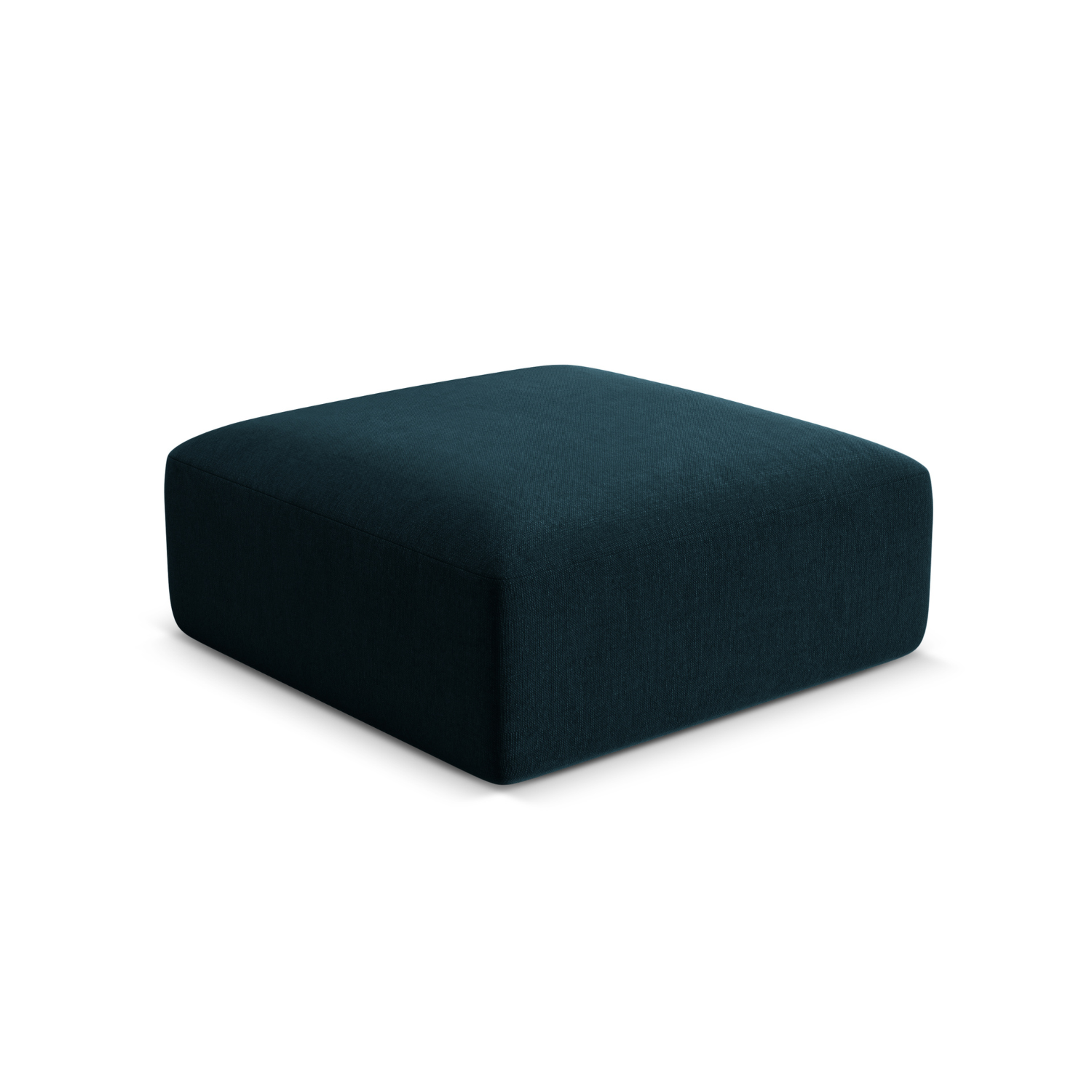 Puf van fluweel CAMPI petrol