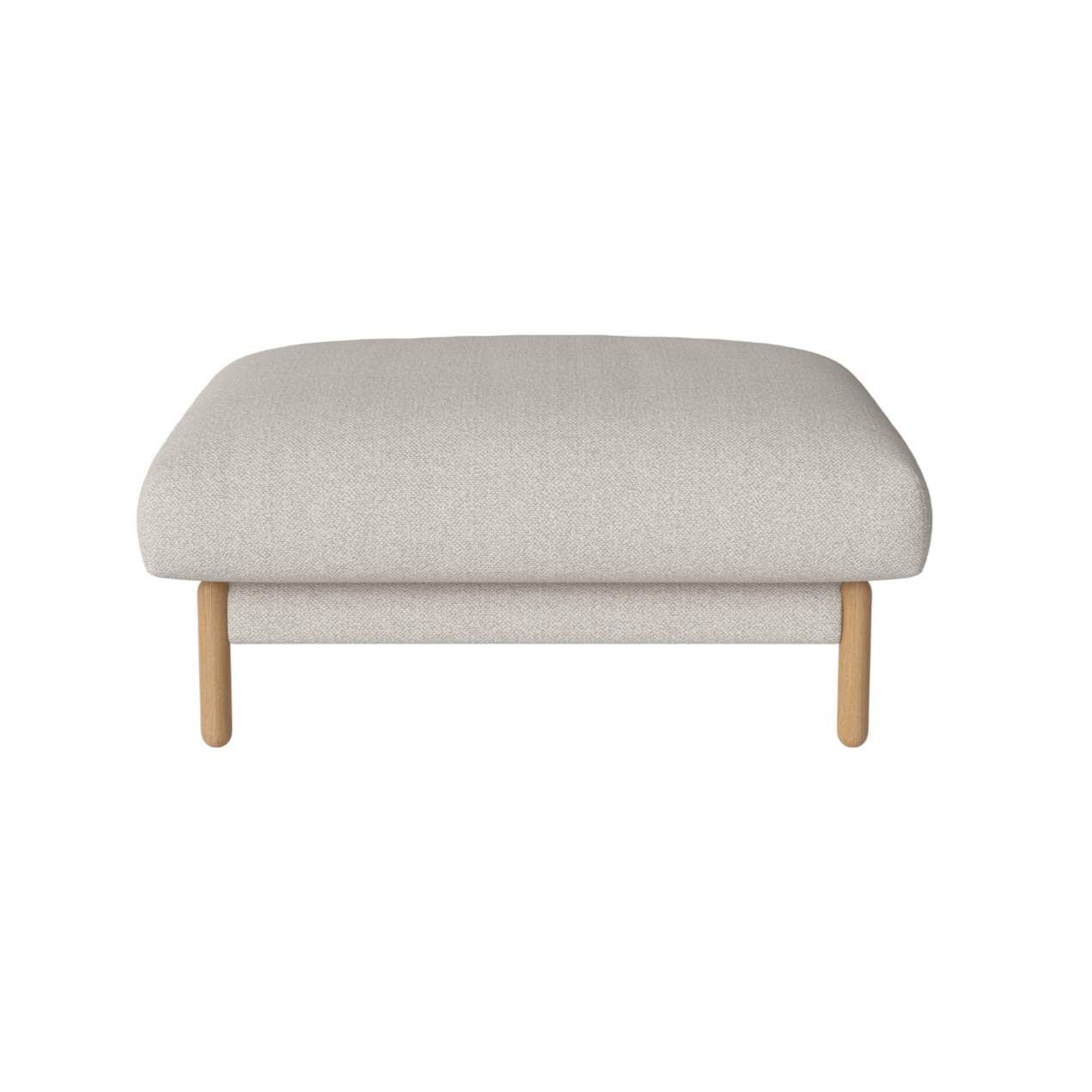 Puf HAYDEN eiken basis