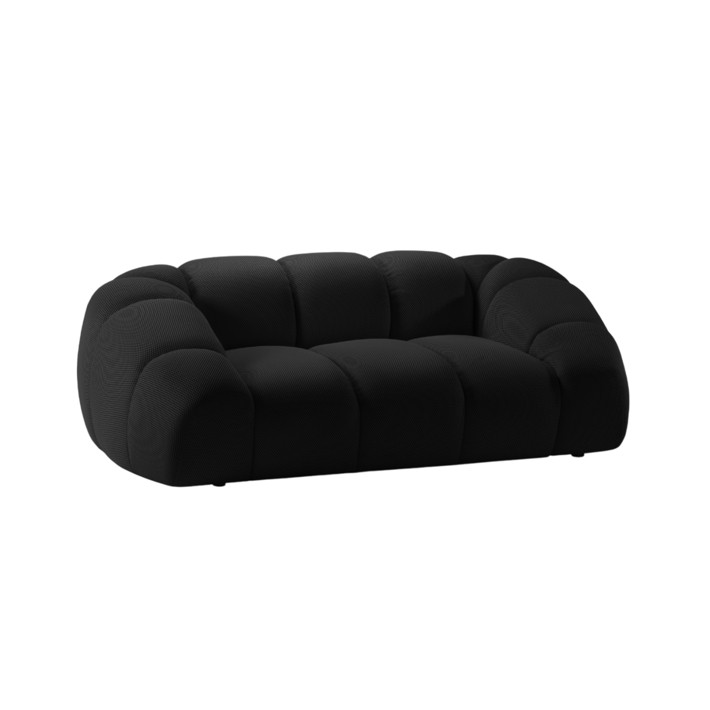 2-seater Sofa DIANA black