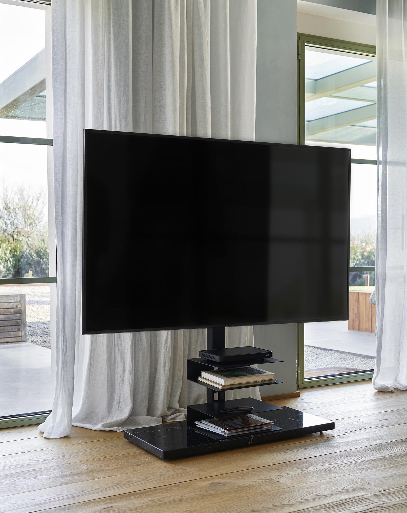 TV-standaard PTOLOMEO SMART zwart