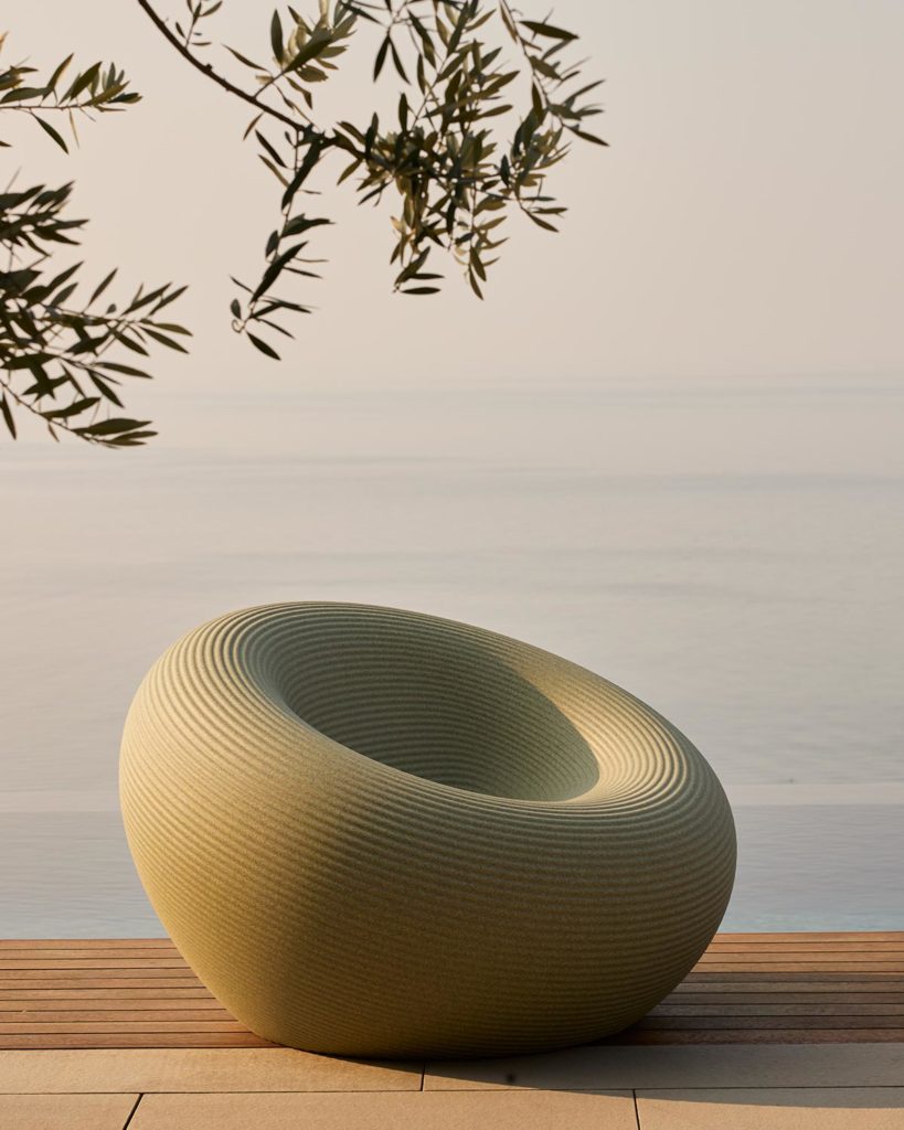 Buitenstoel NAMI lichtgroen