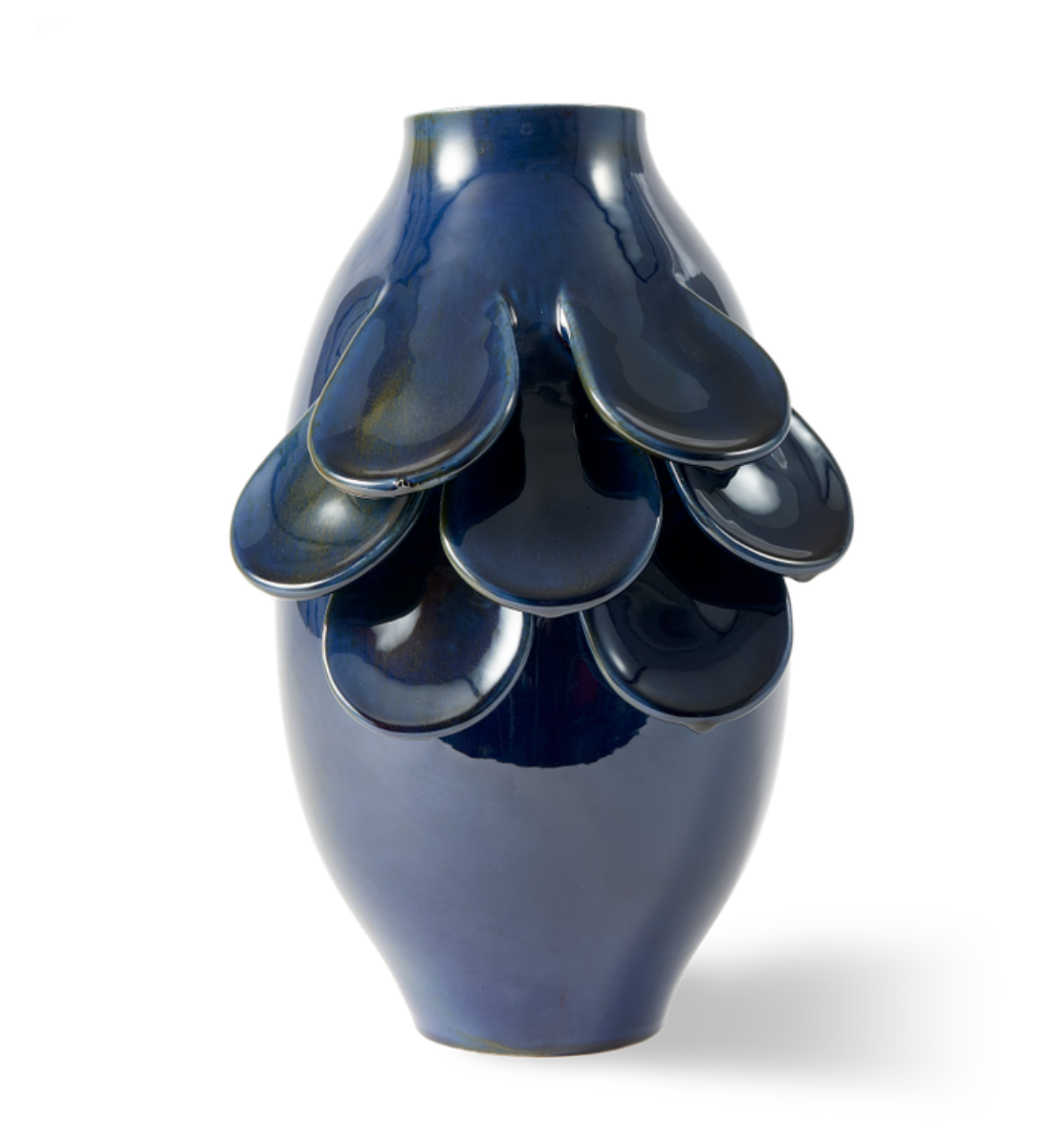 QUILLIE vase in dark blue