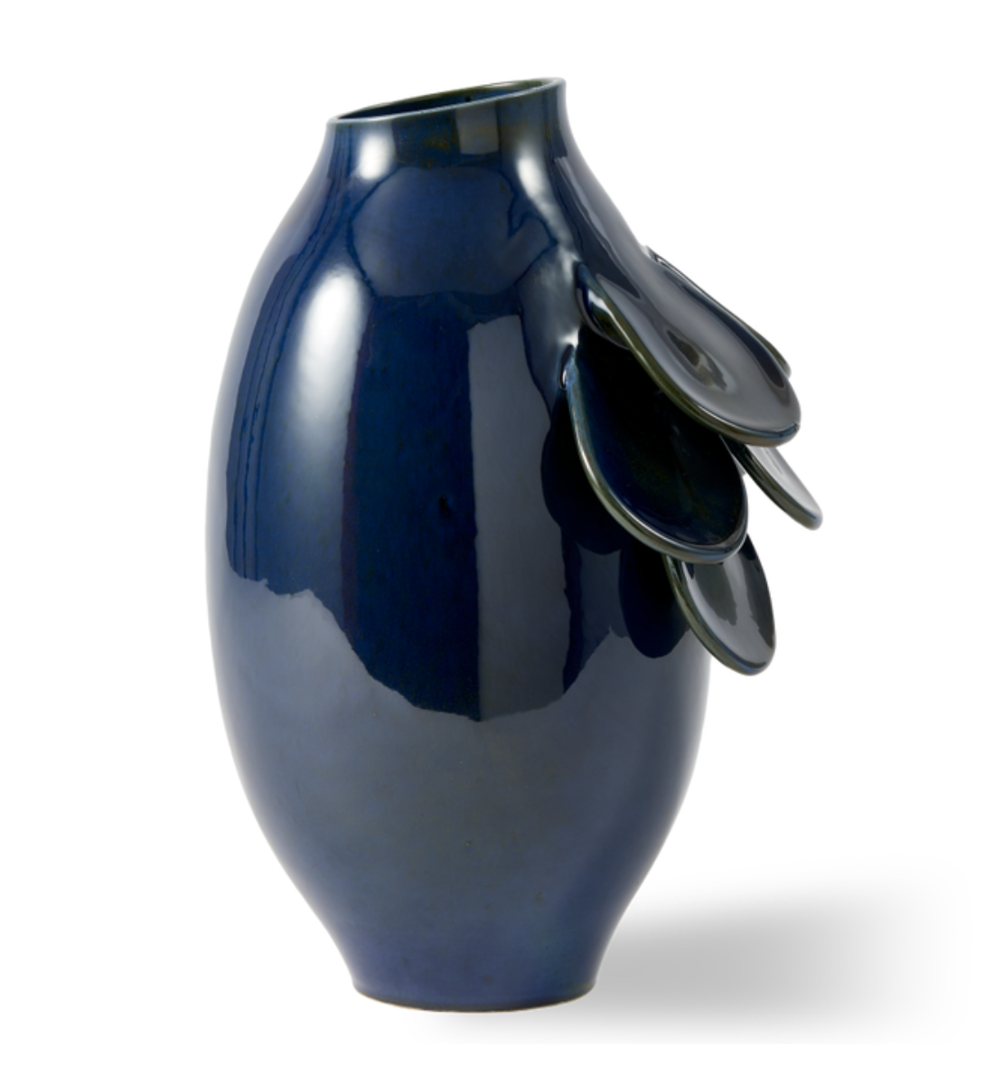 QUILLIE vase in dark blue