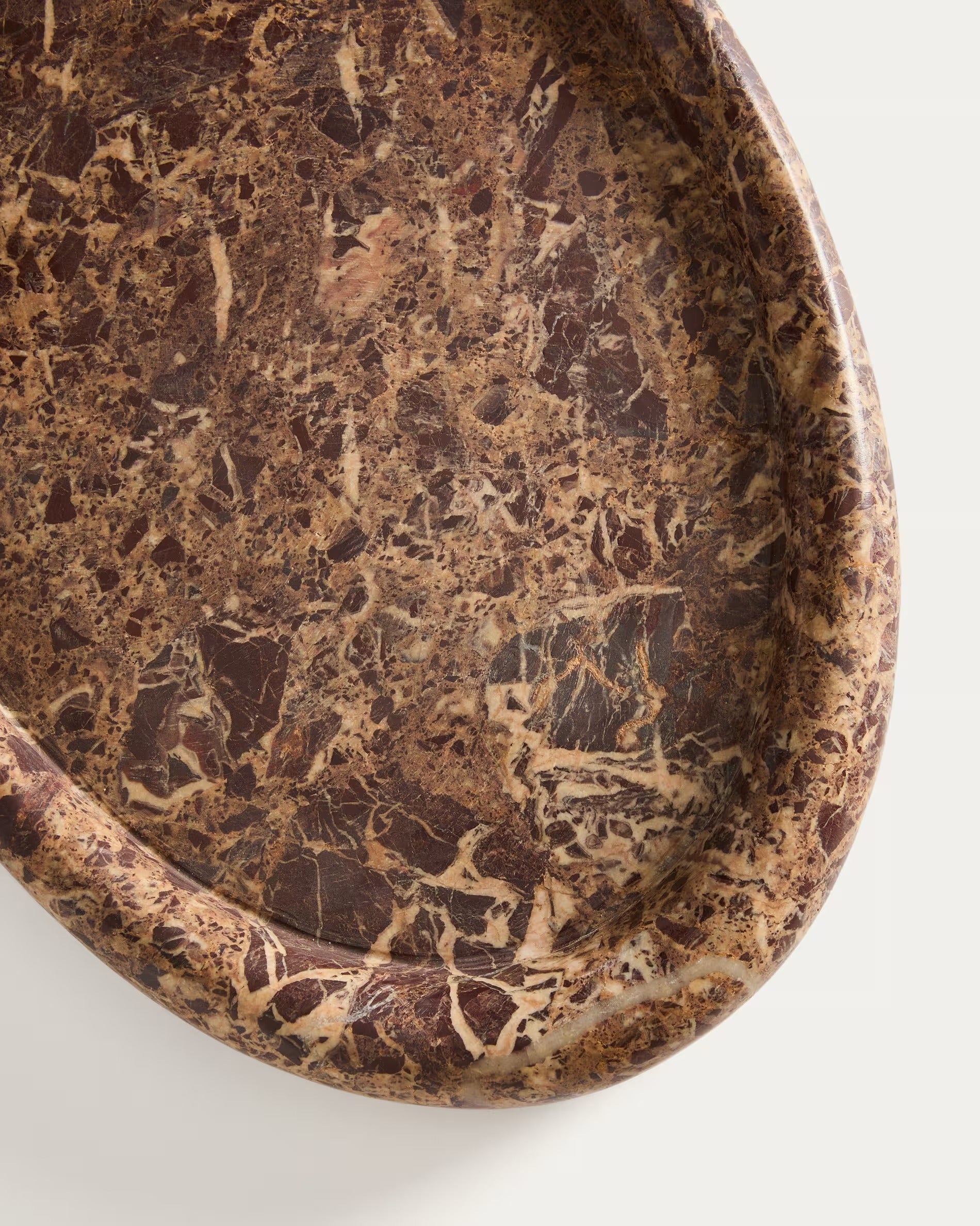 Taca LENOREL bordeaux marmor