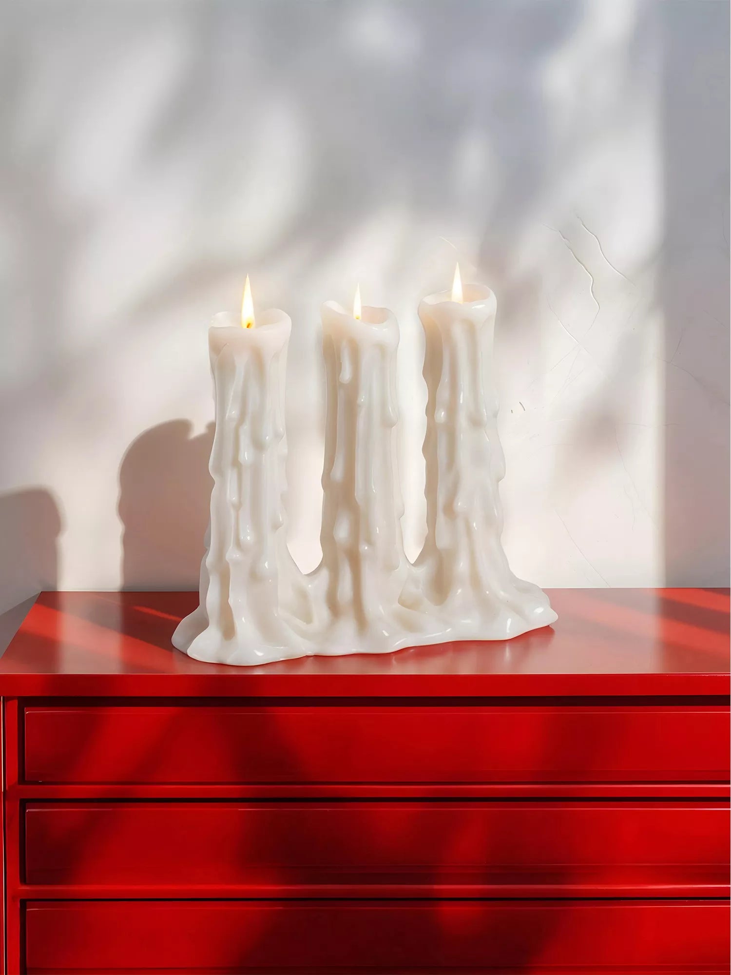 Dreifachkerze MELT-D aus pflanzlichem Wachs