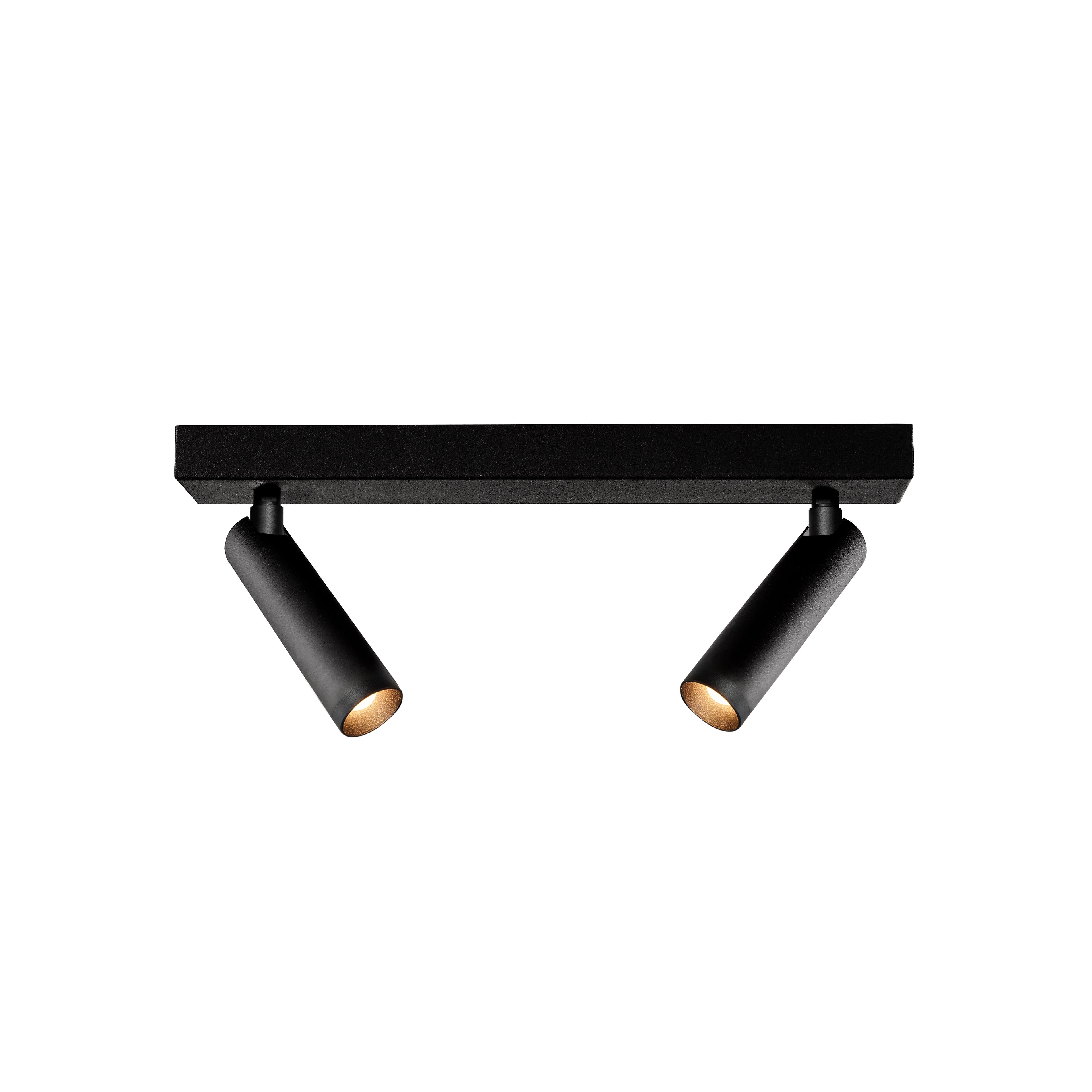 Deckenlampe ROLL 2 schwarz