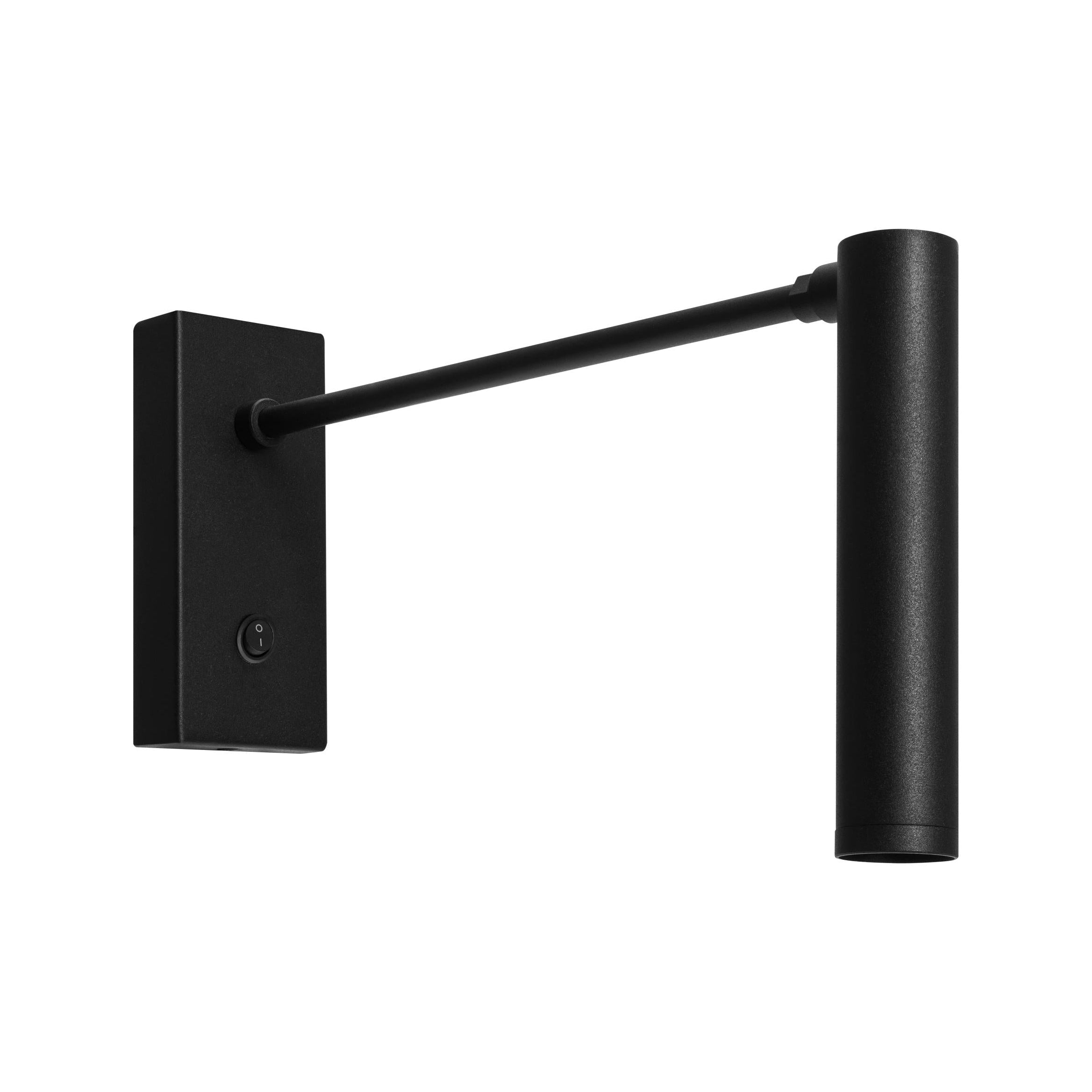 Verstellbare Wandleuchte ROLL schwarz