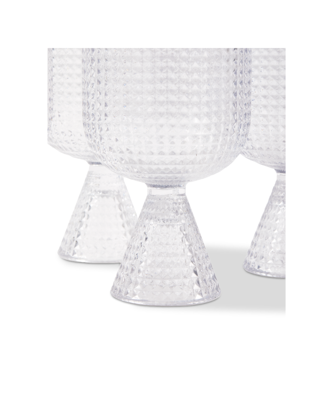 Set van wijnglazen ROOFTOP glas