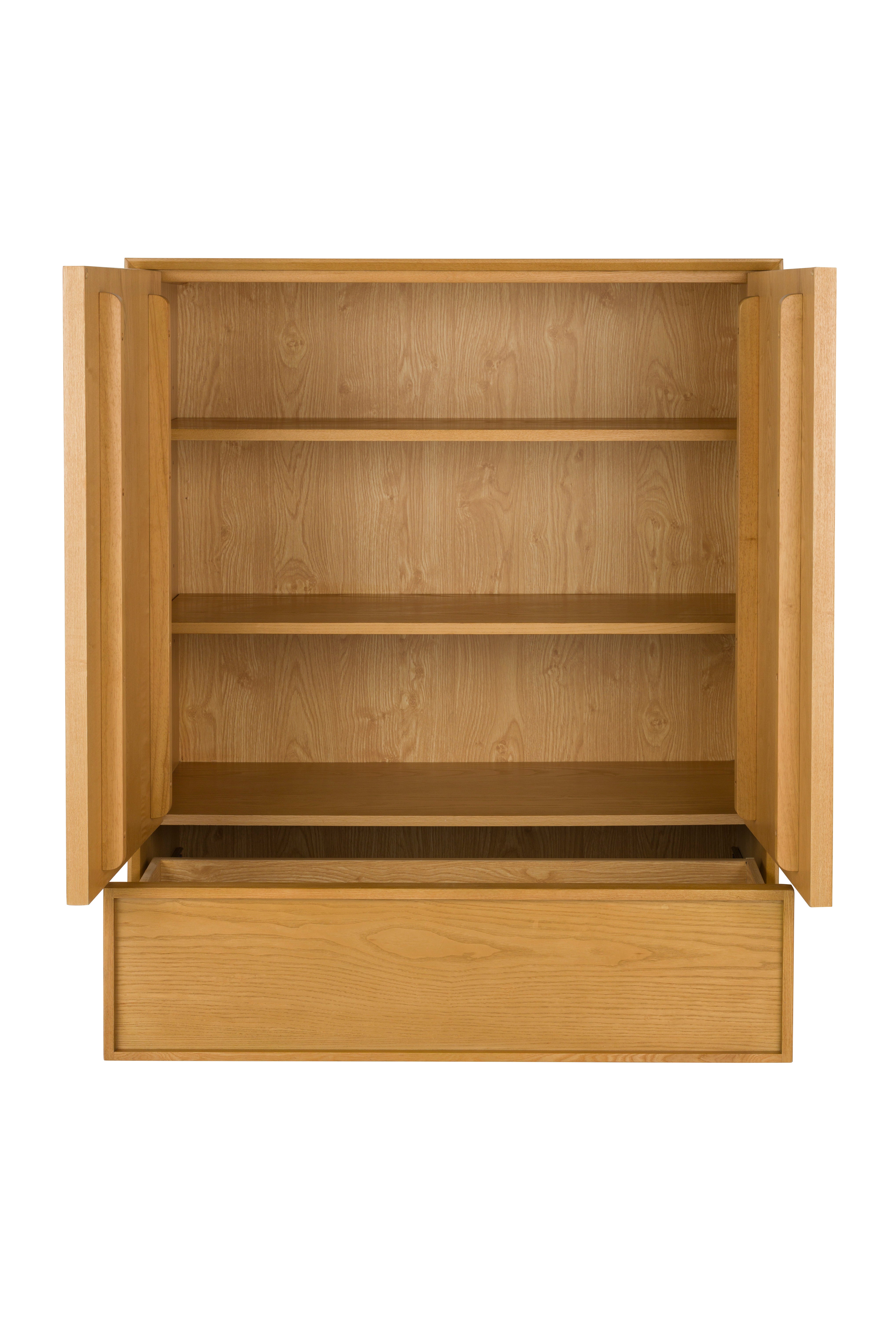 Schrank RASTER Eschenfurnier