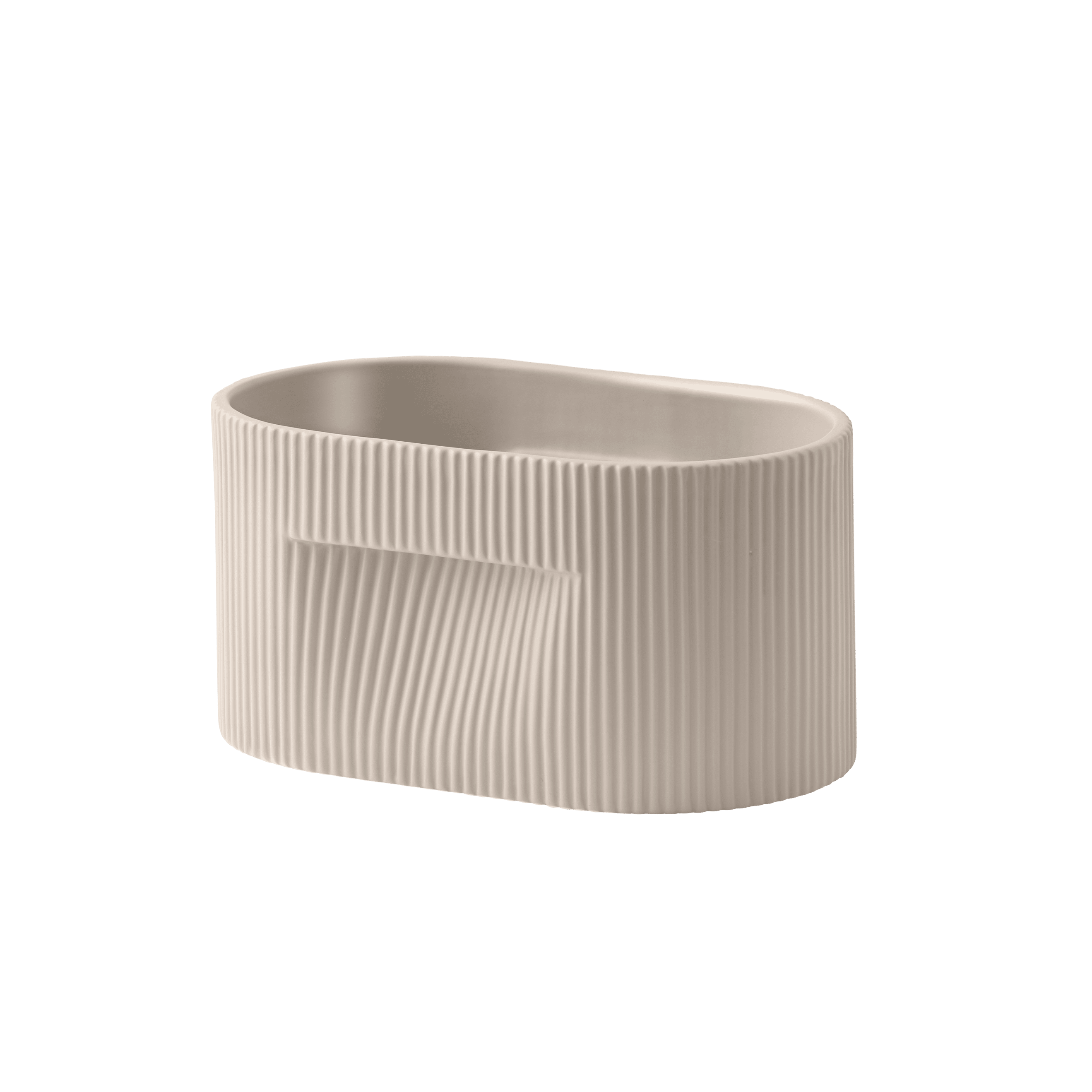 Ridge Planter Beige