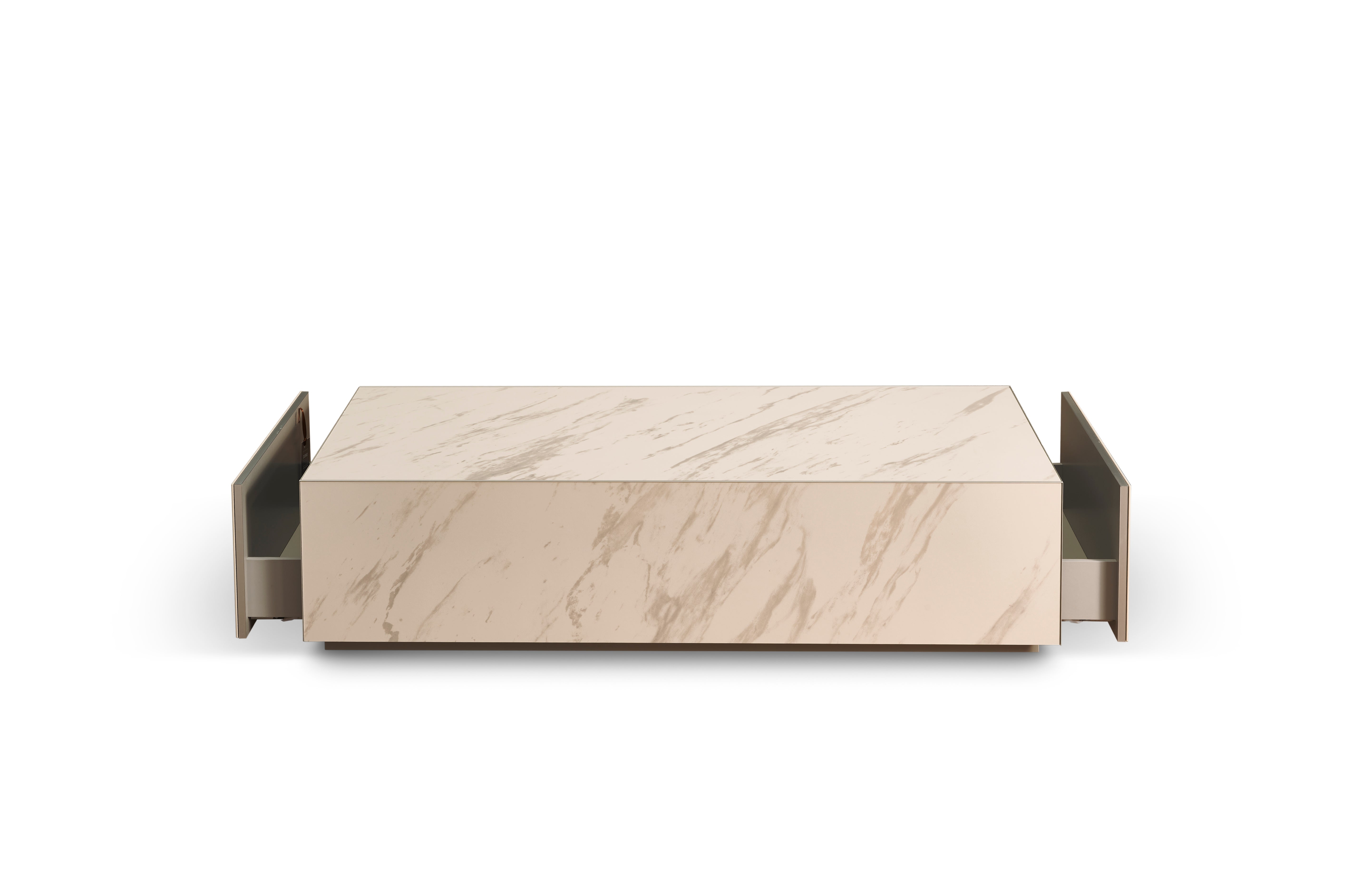ROCK coffee table quartz sinter