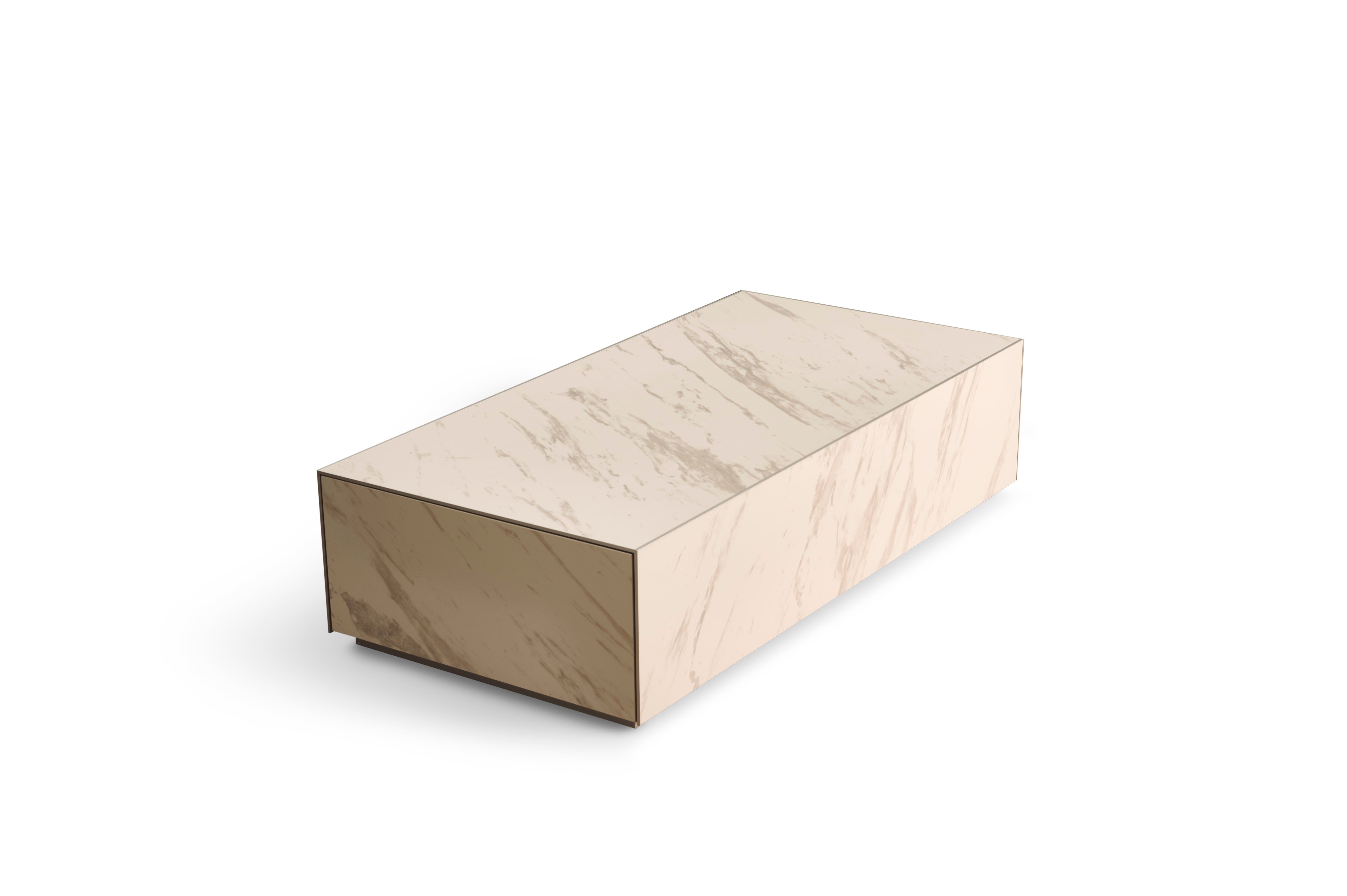 ROCK coffee table quartz sinter