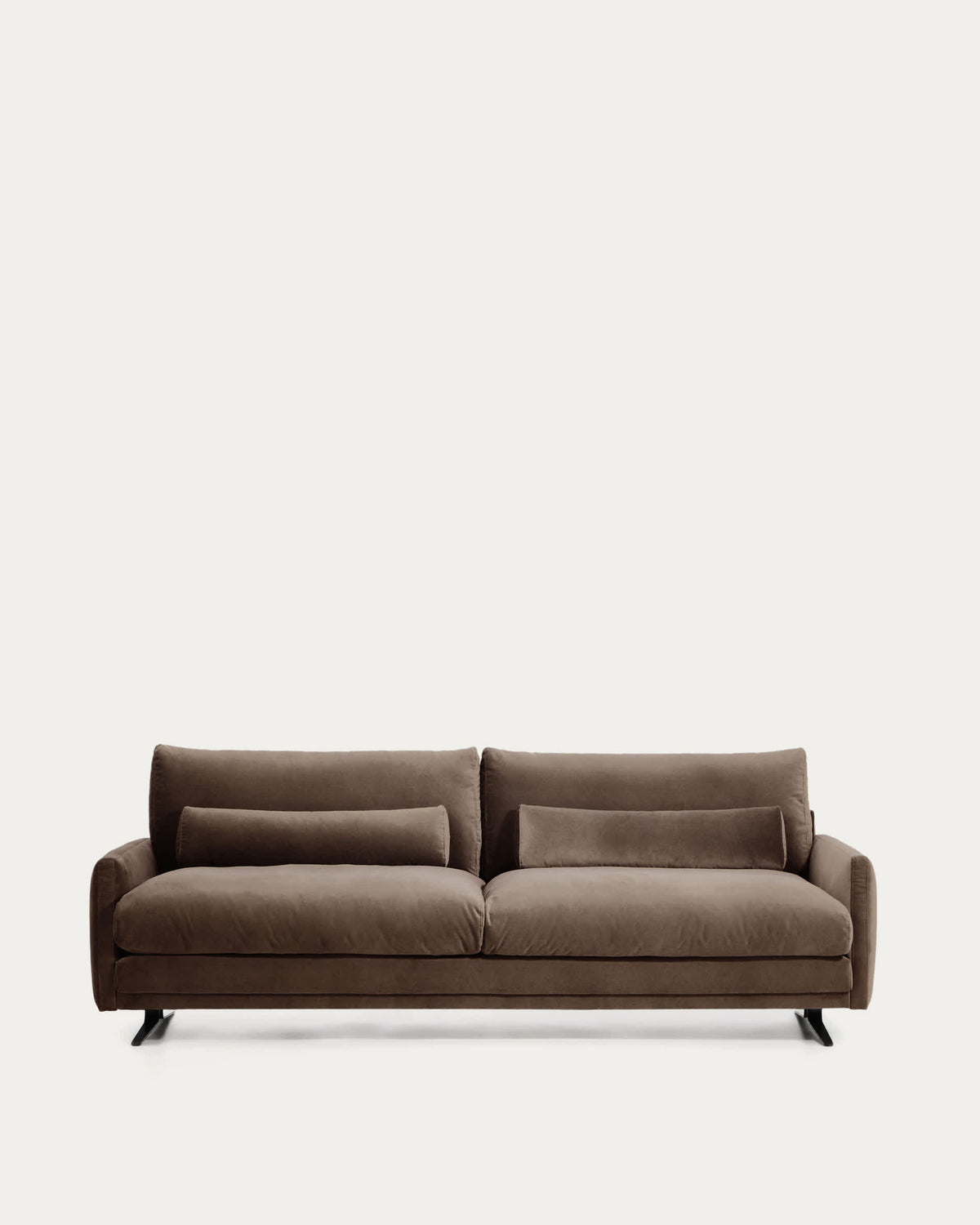 Sofa 4-osobowa VELIRO czekoladowy aksamit – Kave Home