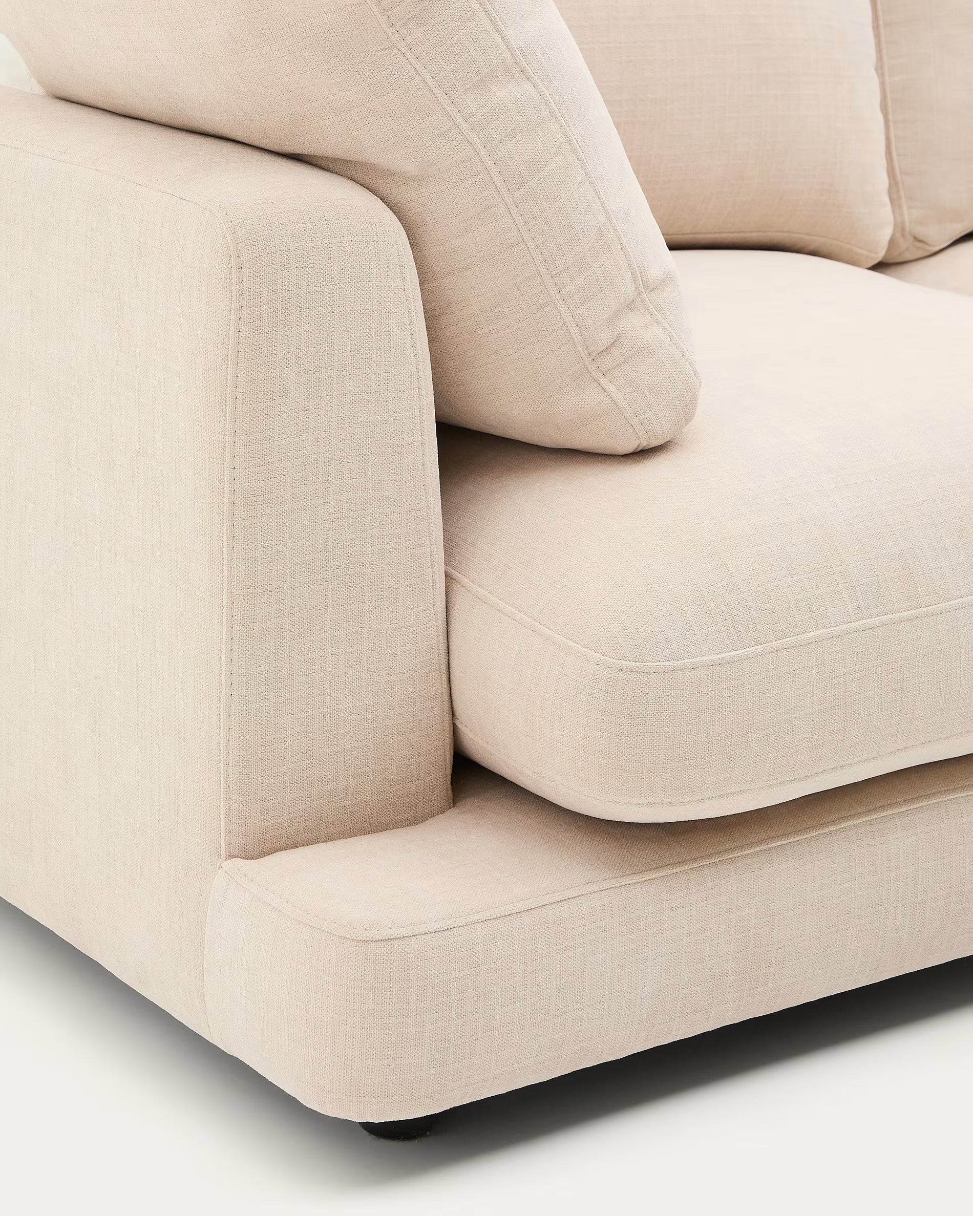 Sofa 4-persoons GALA beige chenille