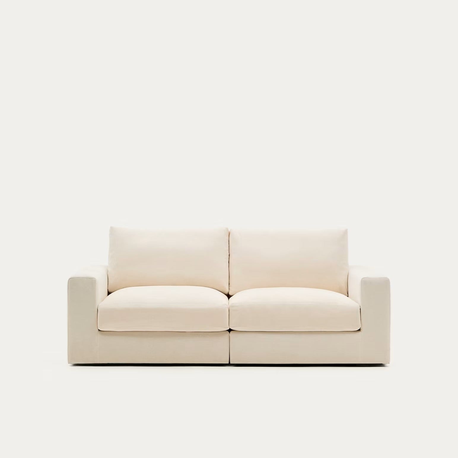 Sofa 3-zits ALEA ecru szenil