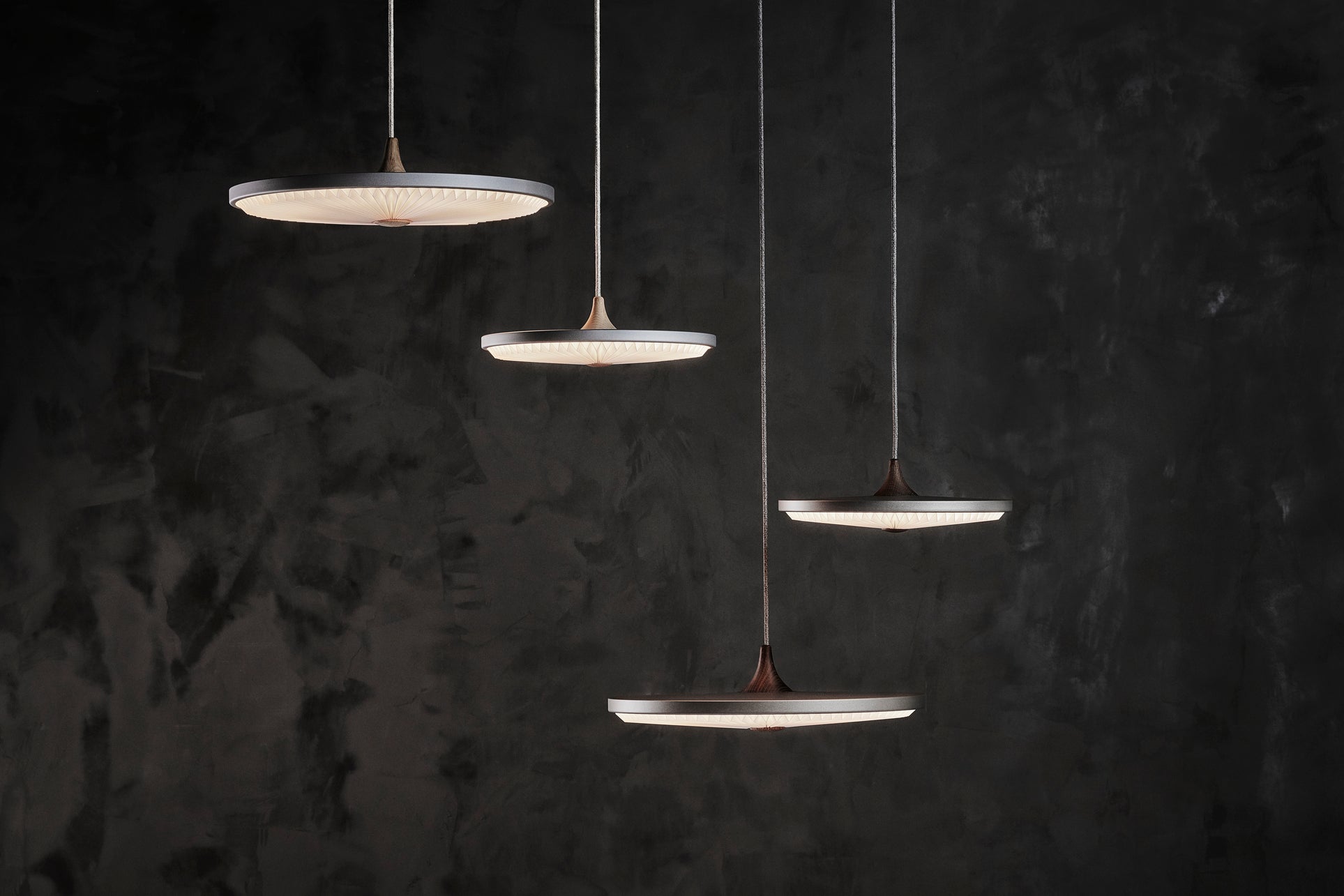 Hanging Lamp MODEL 198 SOLEIL Smoked Oak