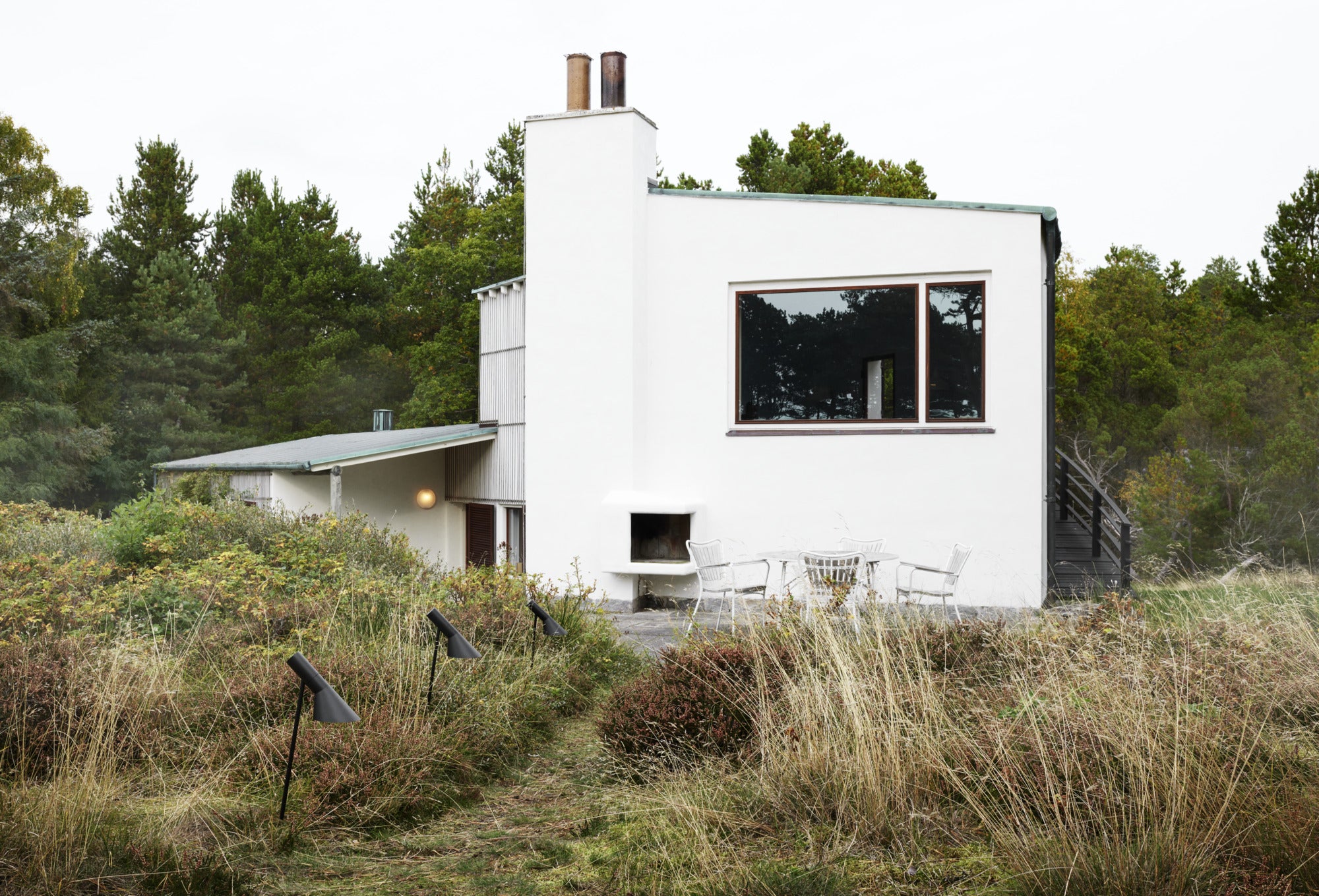 Stehende Außenlampe AJ schwarz